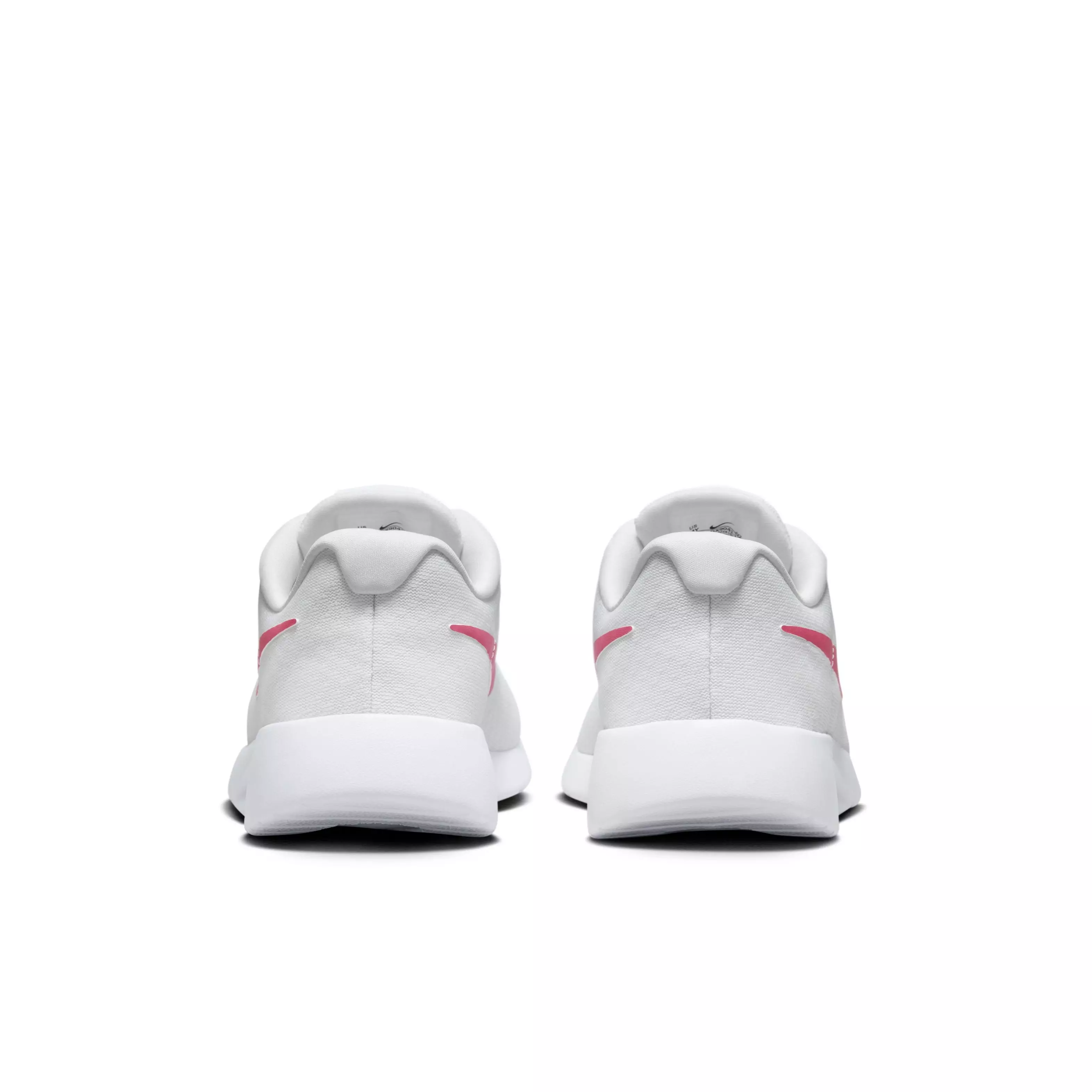 Nike Tanjun EasyOn "White/Barely Volt/Black/Aster Pink" Grade School Girls' Shoe - WHITE/VOLT/BLACK/PINK