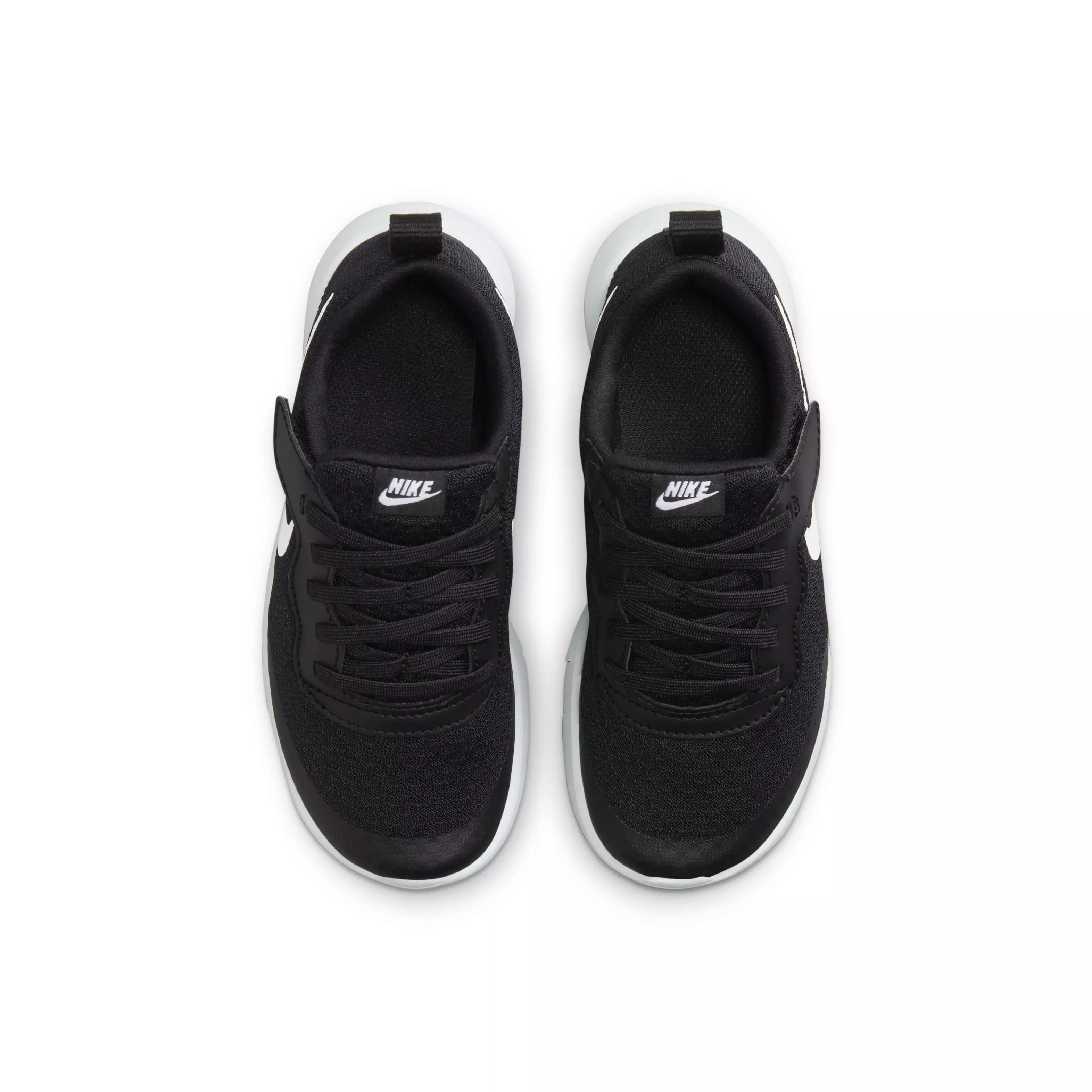 Nike Tanjun EasyOn "Black/White/White" Preschool Boys' Shoe - BLACK/WHITE/WHITE