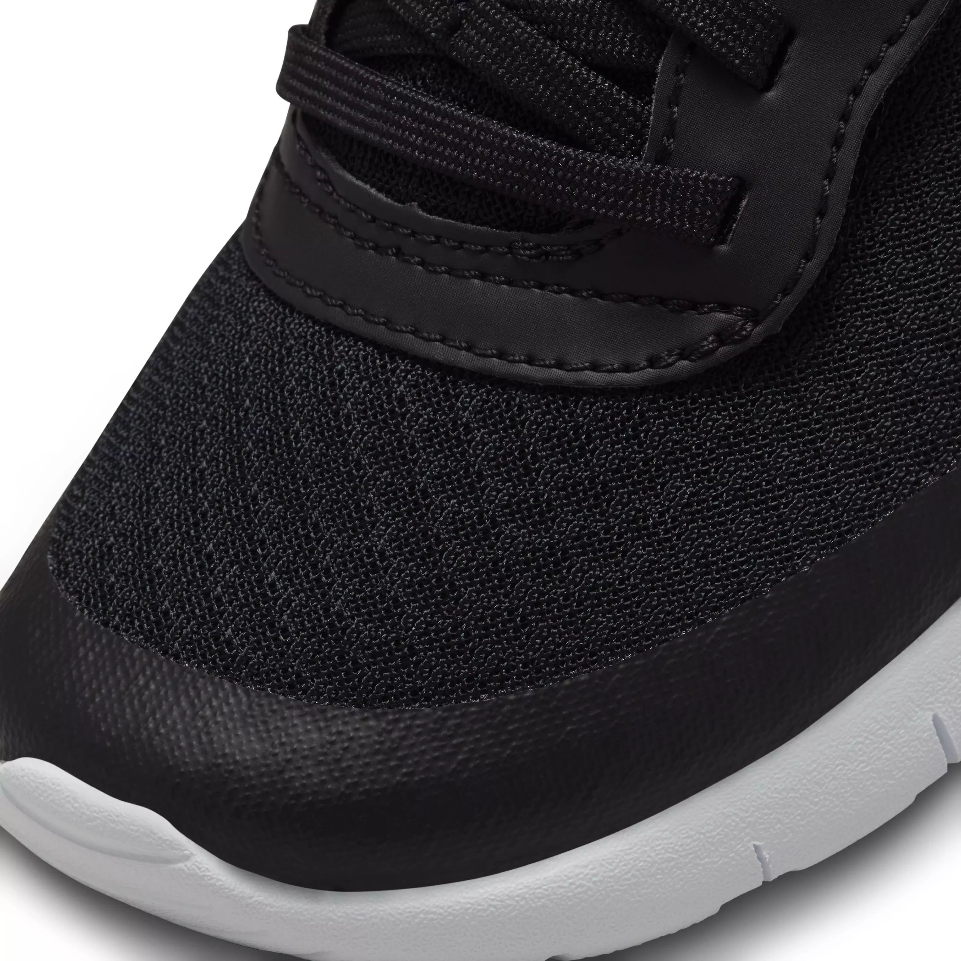 Nike Tanjun EasyOn "Black/White/White" Preschool Boys' Shoe - BLACK/WHITE/WHITE