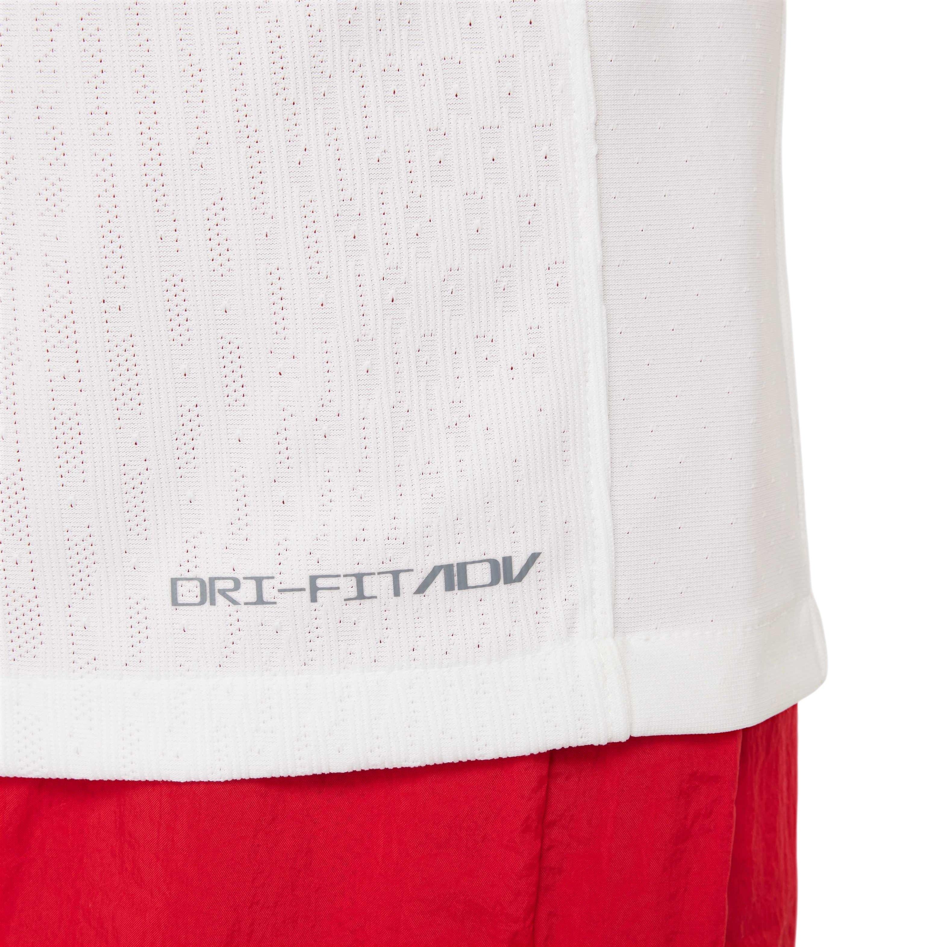 Nike Big Boys' USMNT 2024 Match Home Dri-FIT ADV Soccer Authentic Jersey - White - WHITE Thumbnail View 7