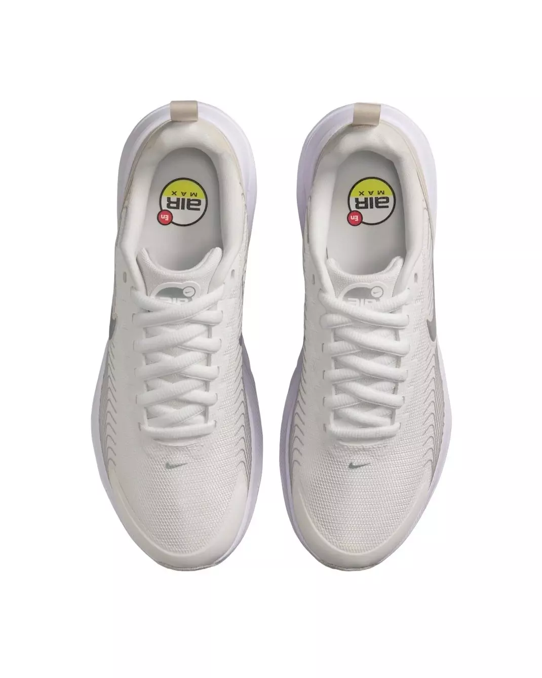 Nike Air Max Nuaxis SE "Summit White/Light Orewood Brown/White/Metallic Silver" Women's Shoe - WHITE/LT BROWN/WHITE/SILVER