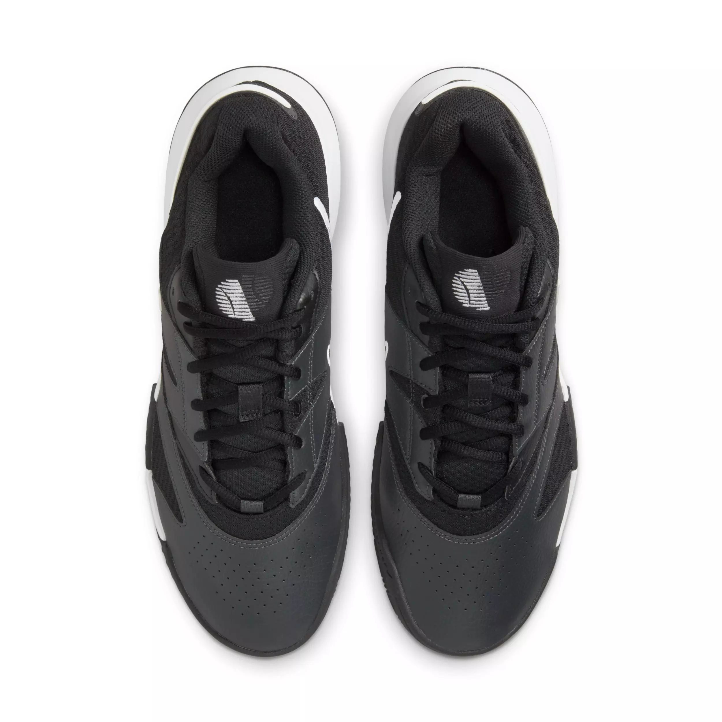 Nike Court Lite 4 Clay Court "Black/Anthracite/White" Men's Tennis Shoe - BLACK/ANTHRACITE/WHITE