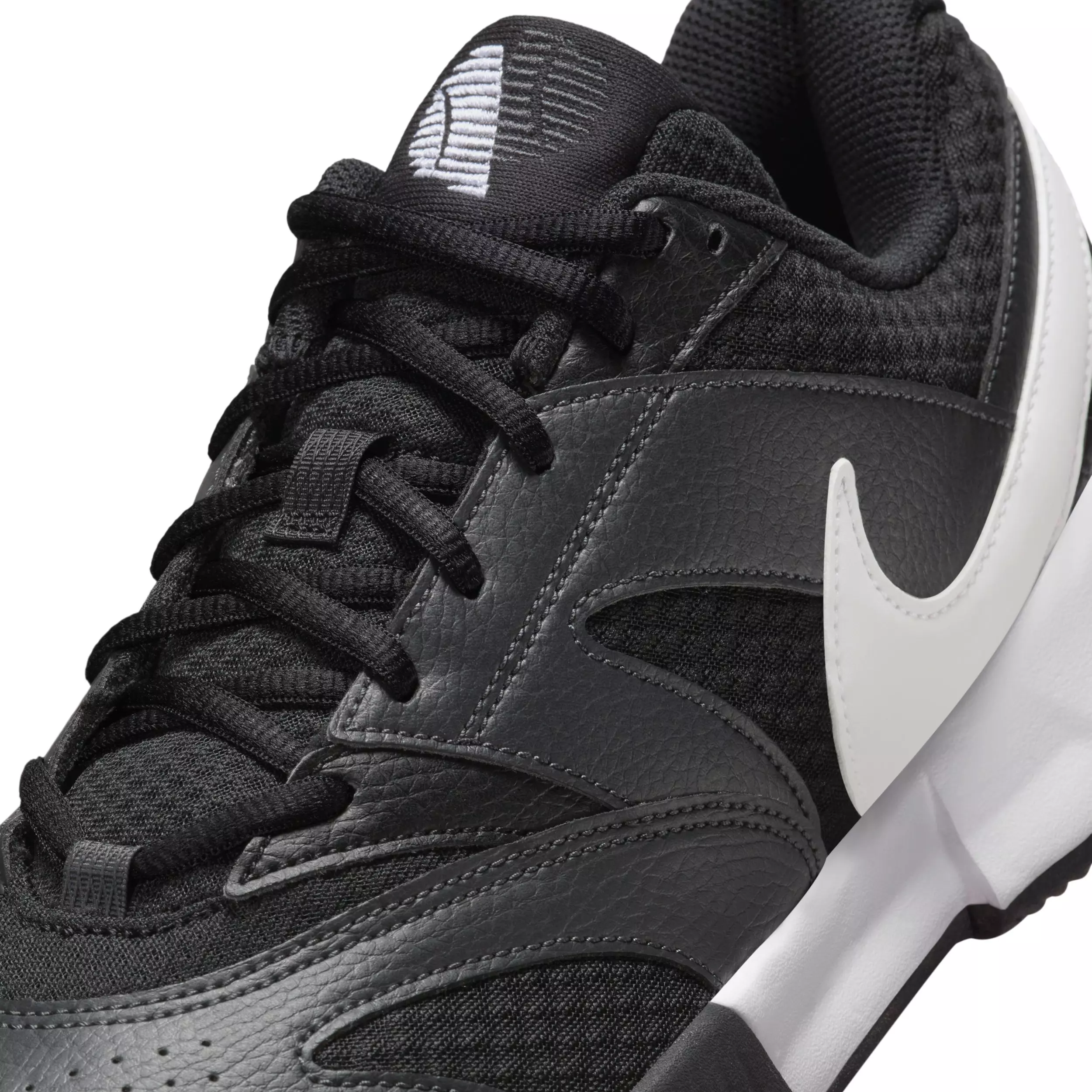 Nike Court Lite 4 Clay Court "Black/Anthracite/White" Men's Tennis Shoe - BLACK/ANTHRACITE/WHITE