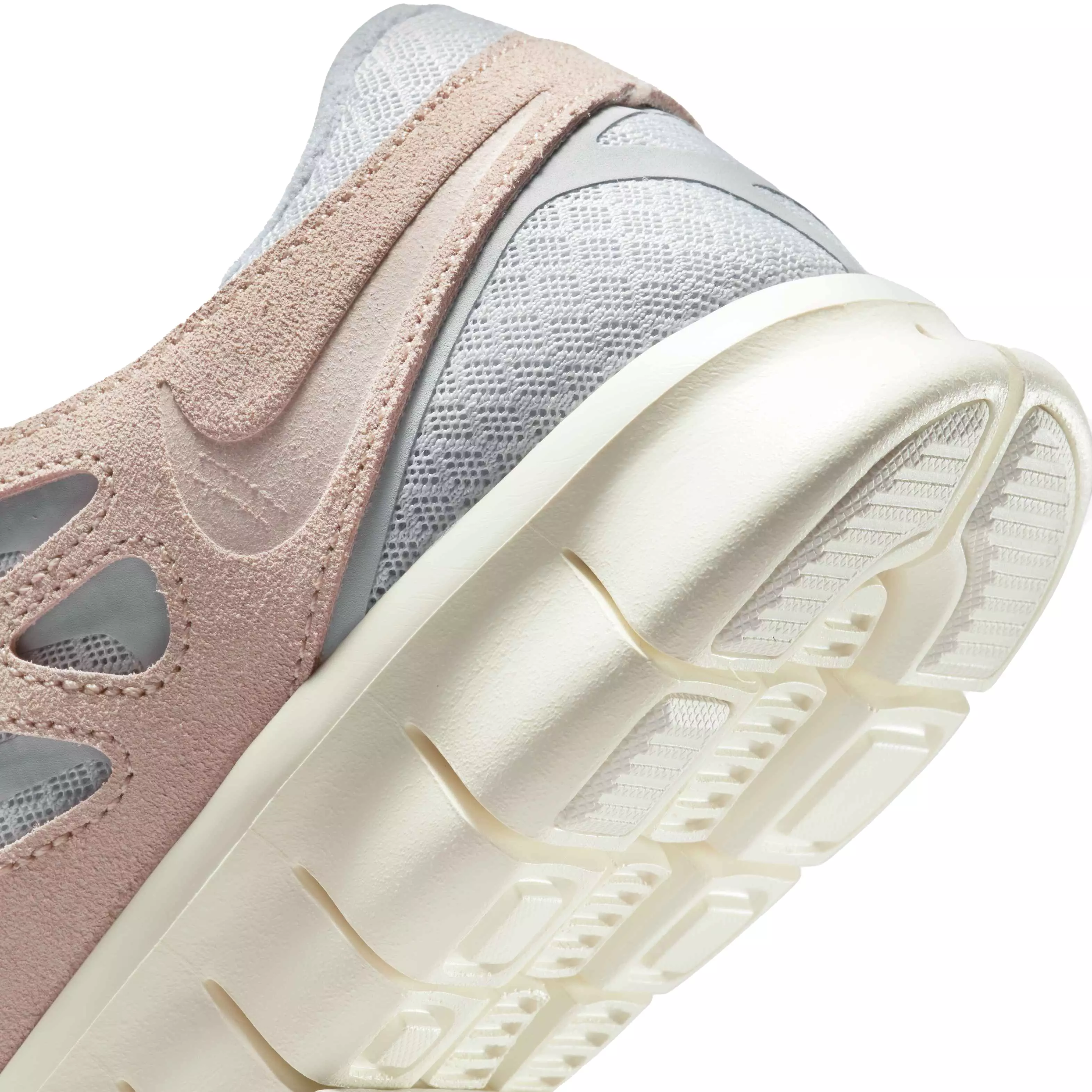 Nike Free Run 2 "Pure Platinum/Fossil Stone-Wolf Grey" Men's Shoe - GREY