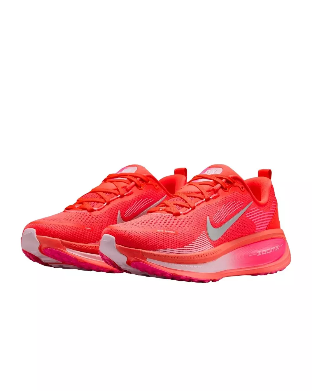 Nike Vomero 18 "Bright Crimson/Hyper Pink/Pink Foam/White" Women's Running Shoe - CRIMSON/PINK/PINK/WHITE
