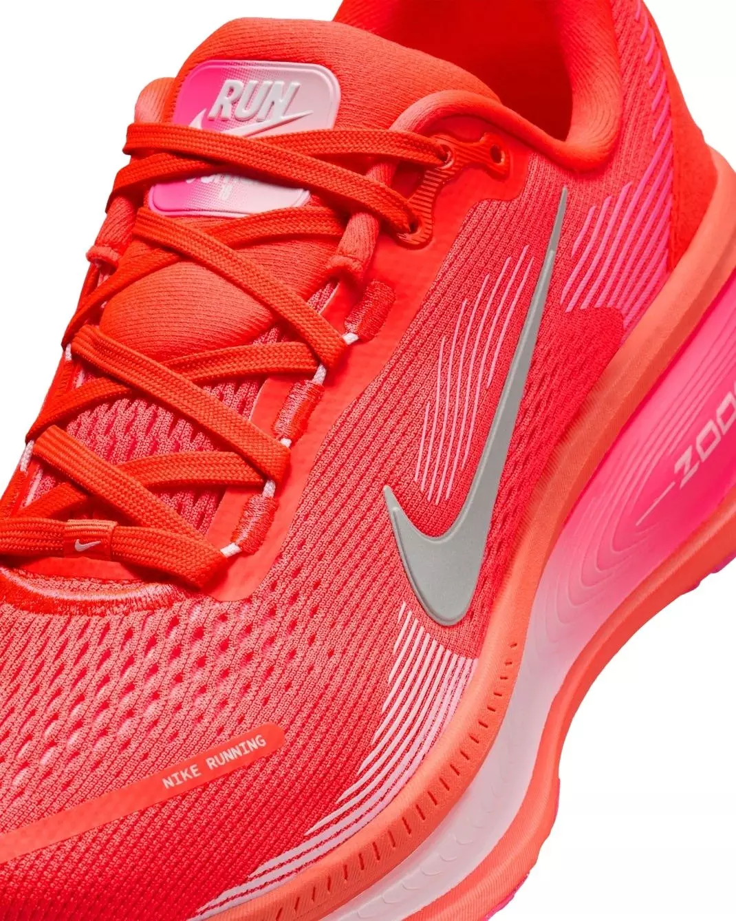 Nike Vomero 18 "Bright Crimson/Hyper Pink/Pink Foam/White" Women's Running Shoe - CRIMSON/PINK/PINK/WHITE
