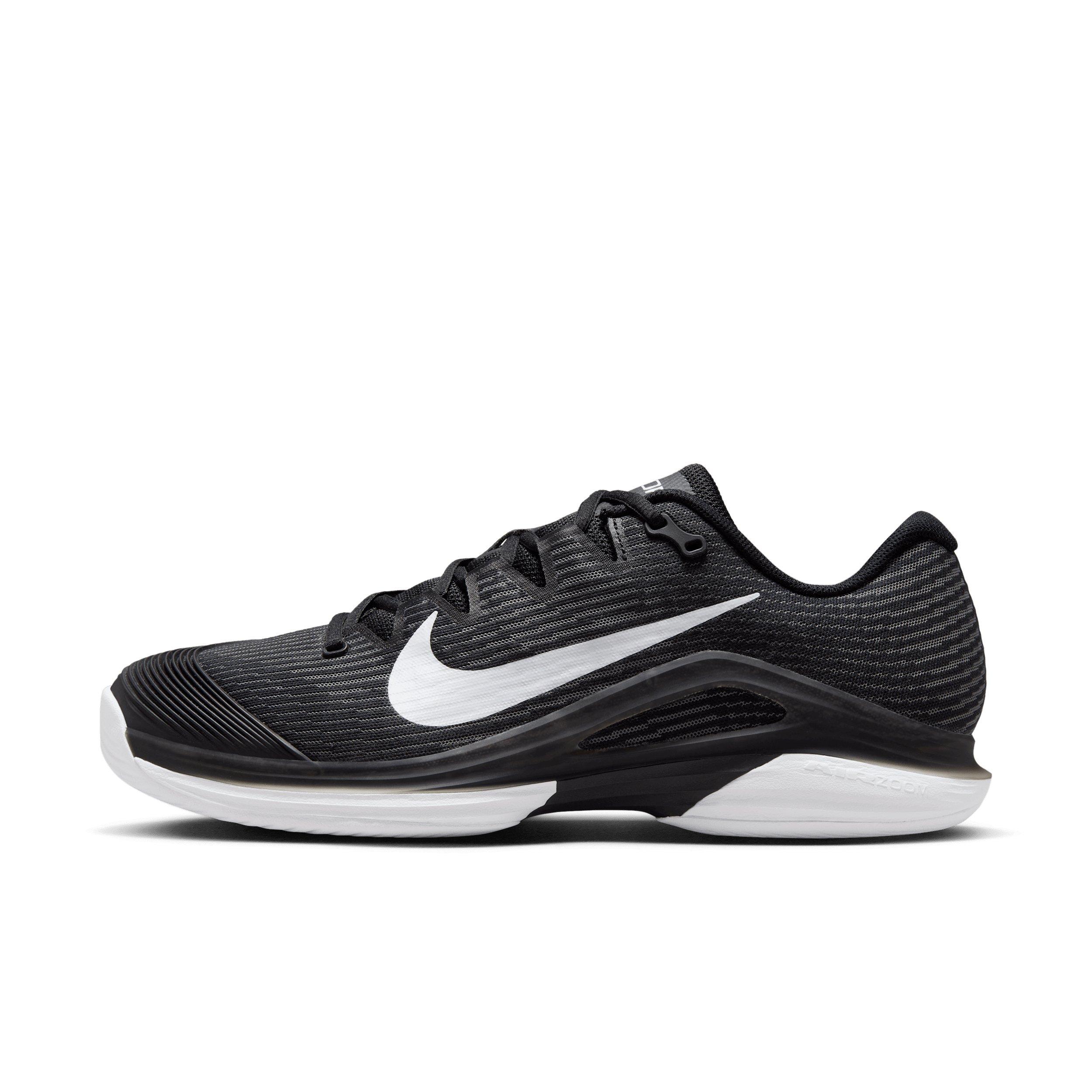 Nike Vapor 12 Hard Court "Black/Dark Smoke Grey/White" Men's Tennis Shoe - BLACK/DK GREY/WHITE