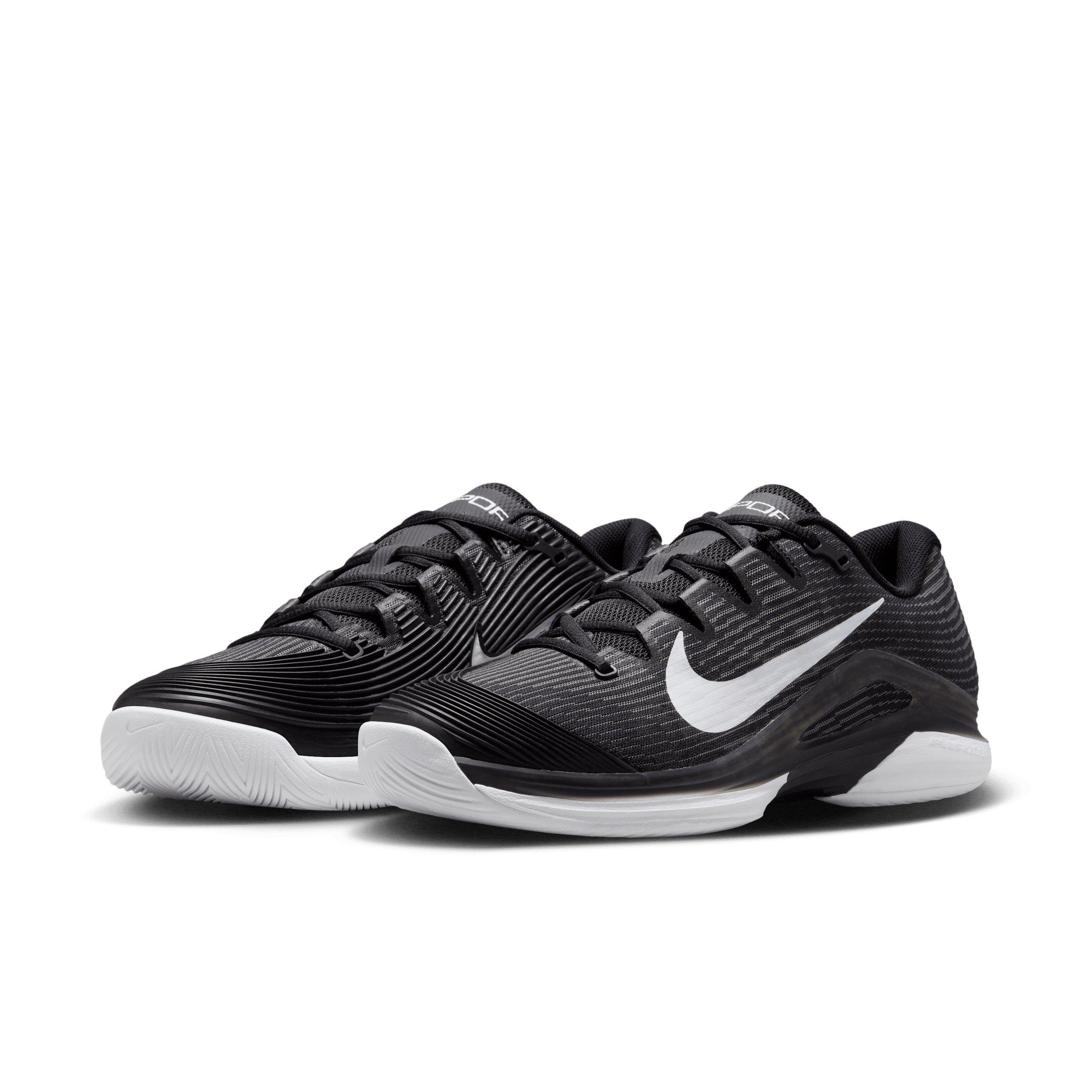Nike Vapor 12 Hard Court "Black/Dark Smoke Grey/White" Men's Tennis Shoe - BLACK/DK GREY/WHITE