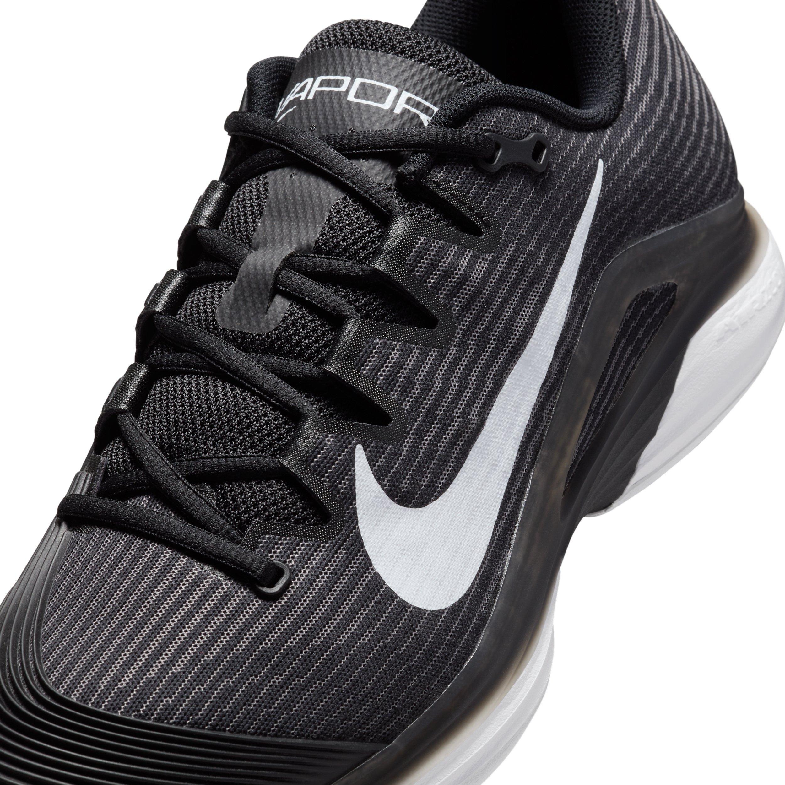 Nike Vapor 12 Hard Court "Black/Dark Smoke Grey/White" Men's Tennis Shoe - BLACK/DK GREY/WHITE