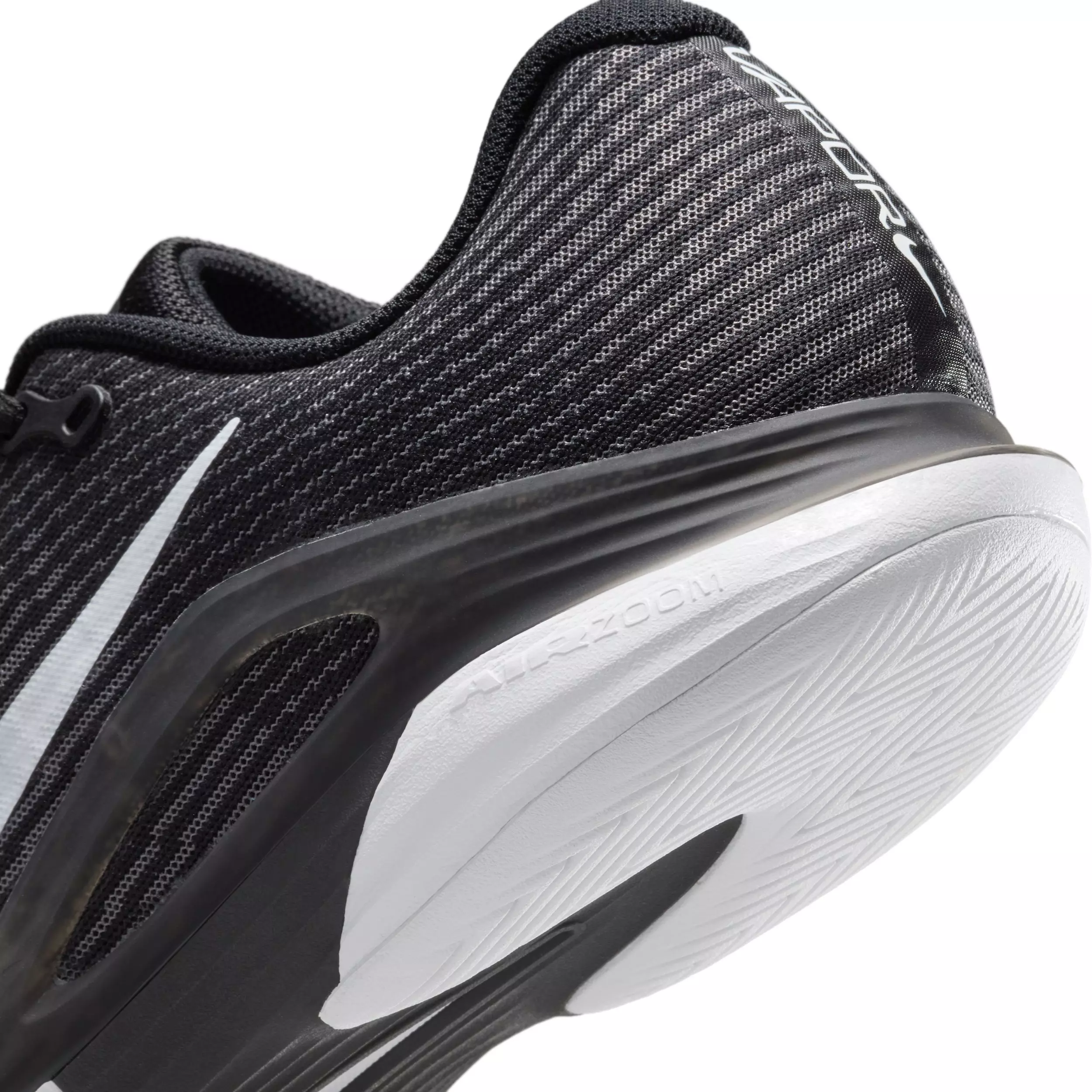 Nike Vapor 12 Hard Court "Black/Dark Smoke Grey/White" Men's Tennis Shoe - BLACK/DK GREY/WHITE