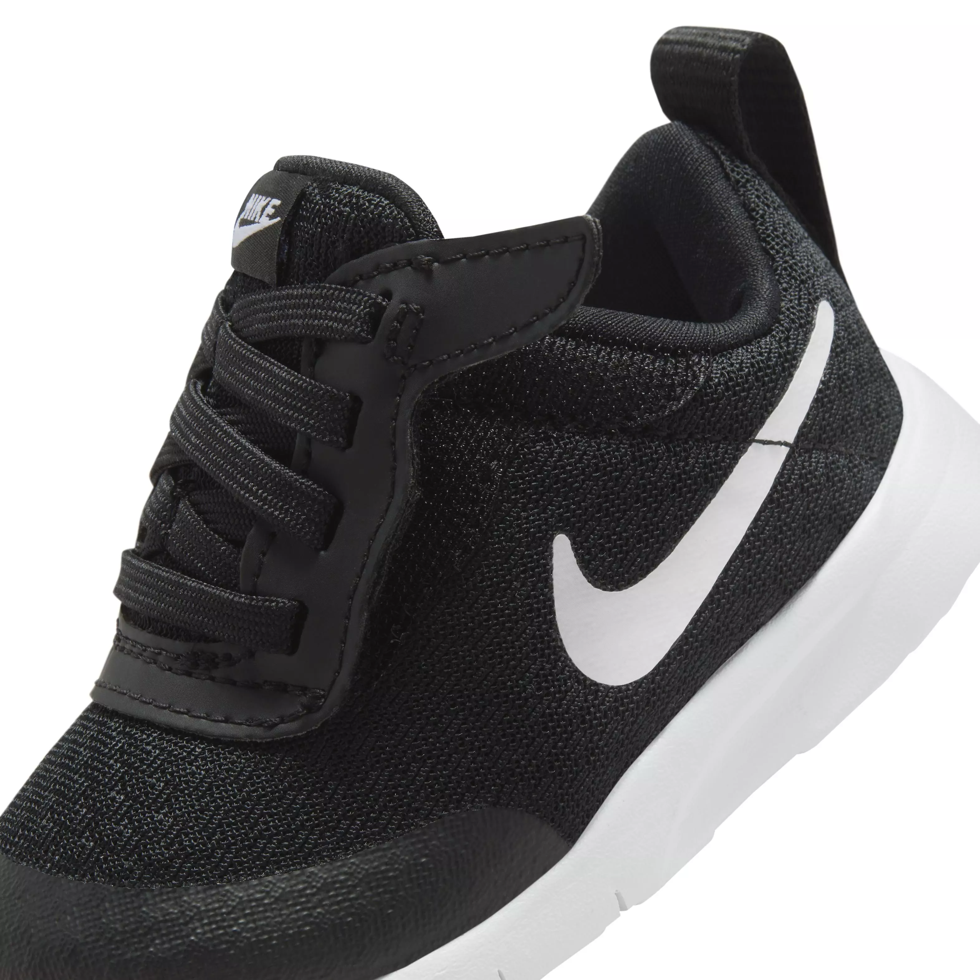 Nike Tanjun EasyOn "Black/White/White" Infant Boys' Shoe - BLACK/WHITE/WHITE