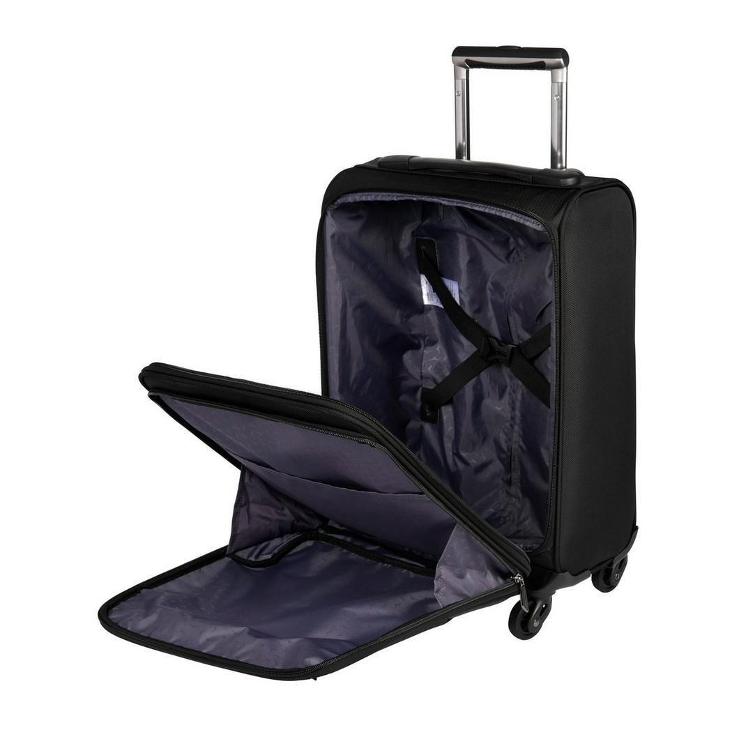 Mizuno 4-Wheel Carry On Suitcase - Black