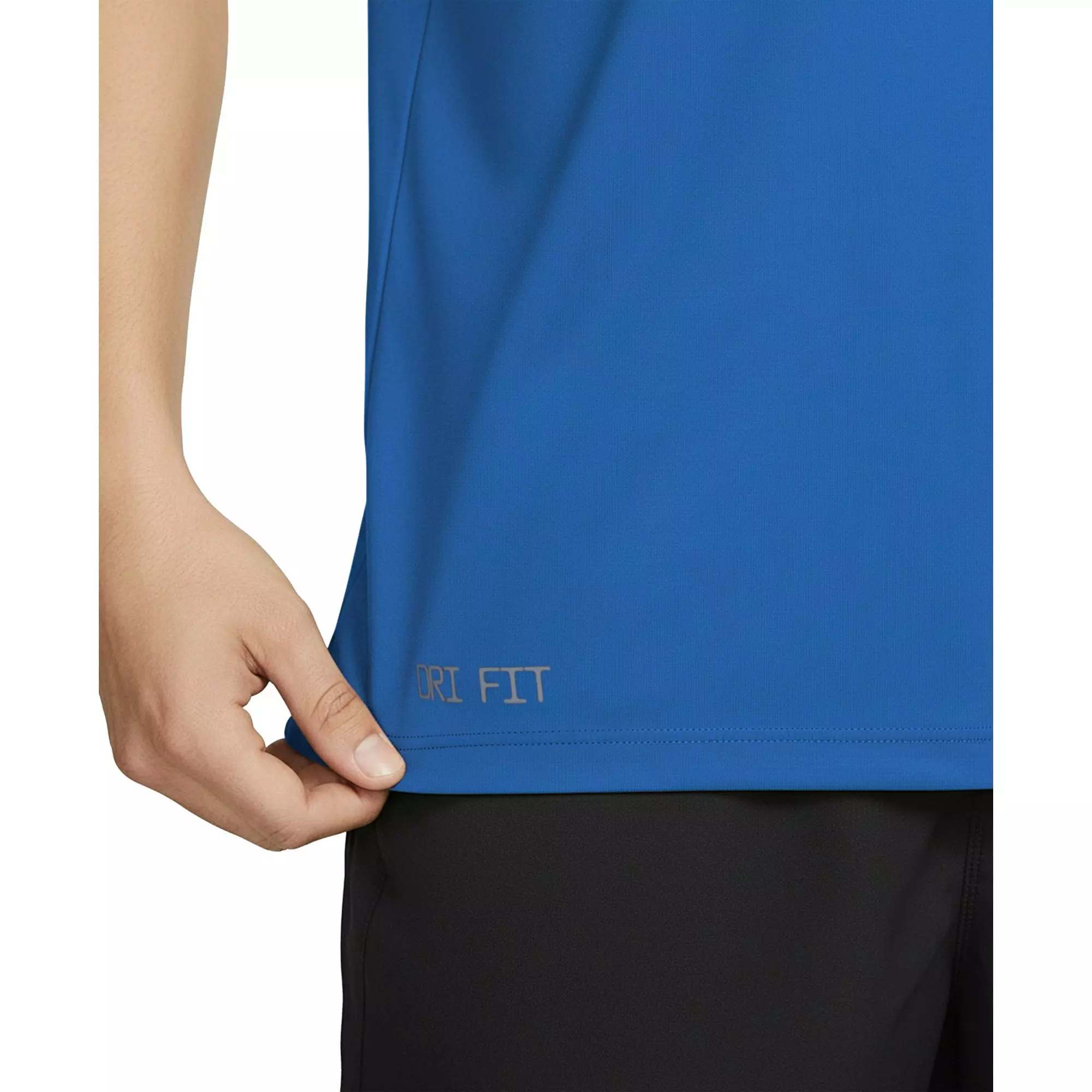 Nike Men's Swim Hydroguard Essential Dri-FIT UV Short Sleeve Shirt - ROYAL