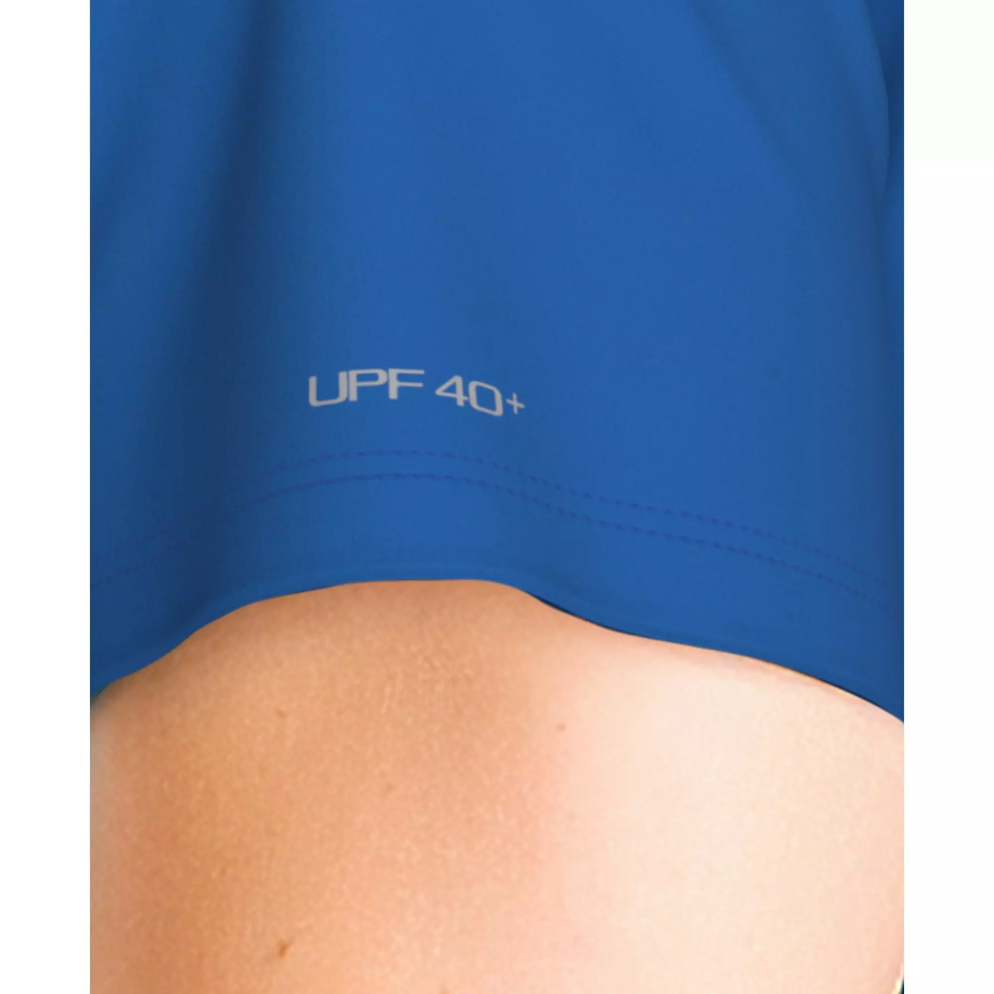 Nike Men's Swim Hydroguard Essential Dri-FIT UV Short Sleeve Shirt - ROYAL