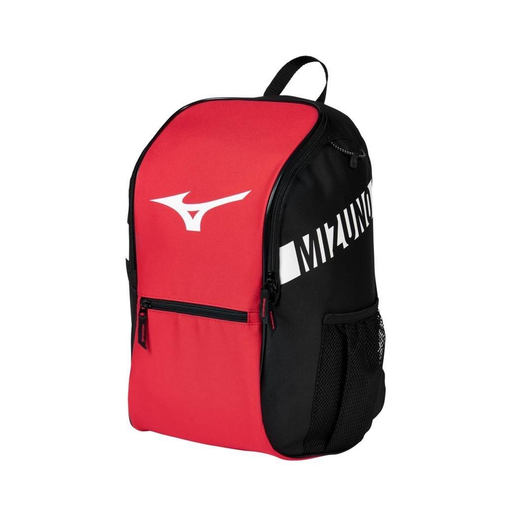Mizuno Youth Future Baseball Backpack - RED/BLACK Thumbnail View 1