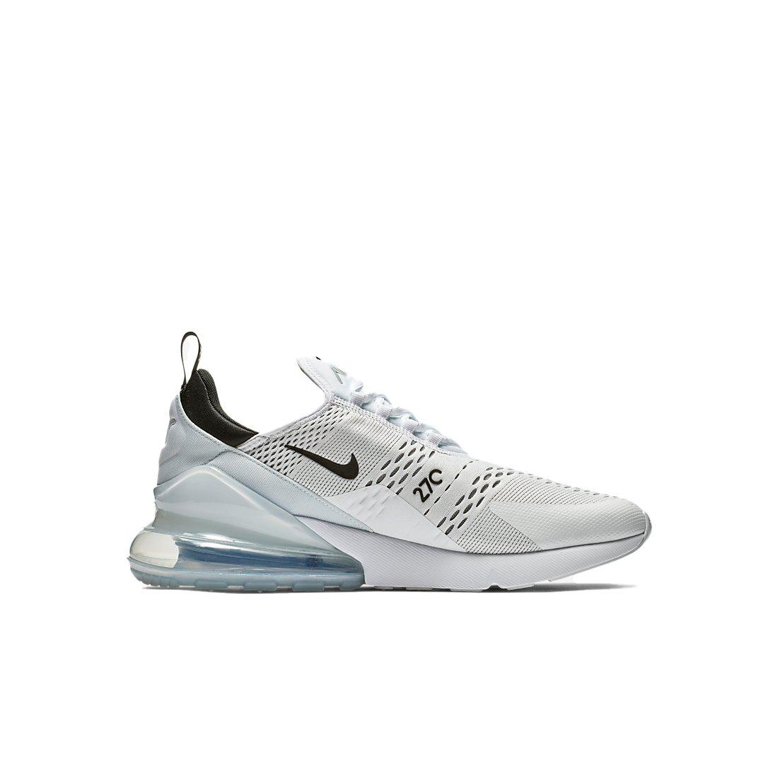 Nike air max 270 men's white sale and black