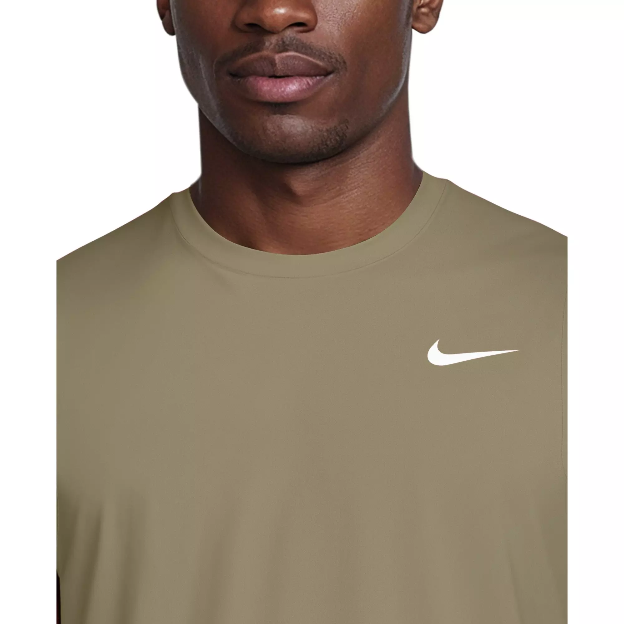 Nike Men's Swim Hydroguard Essential UV Dri-FIT Sleeveless Top - BEIGE