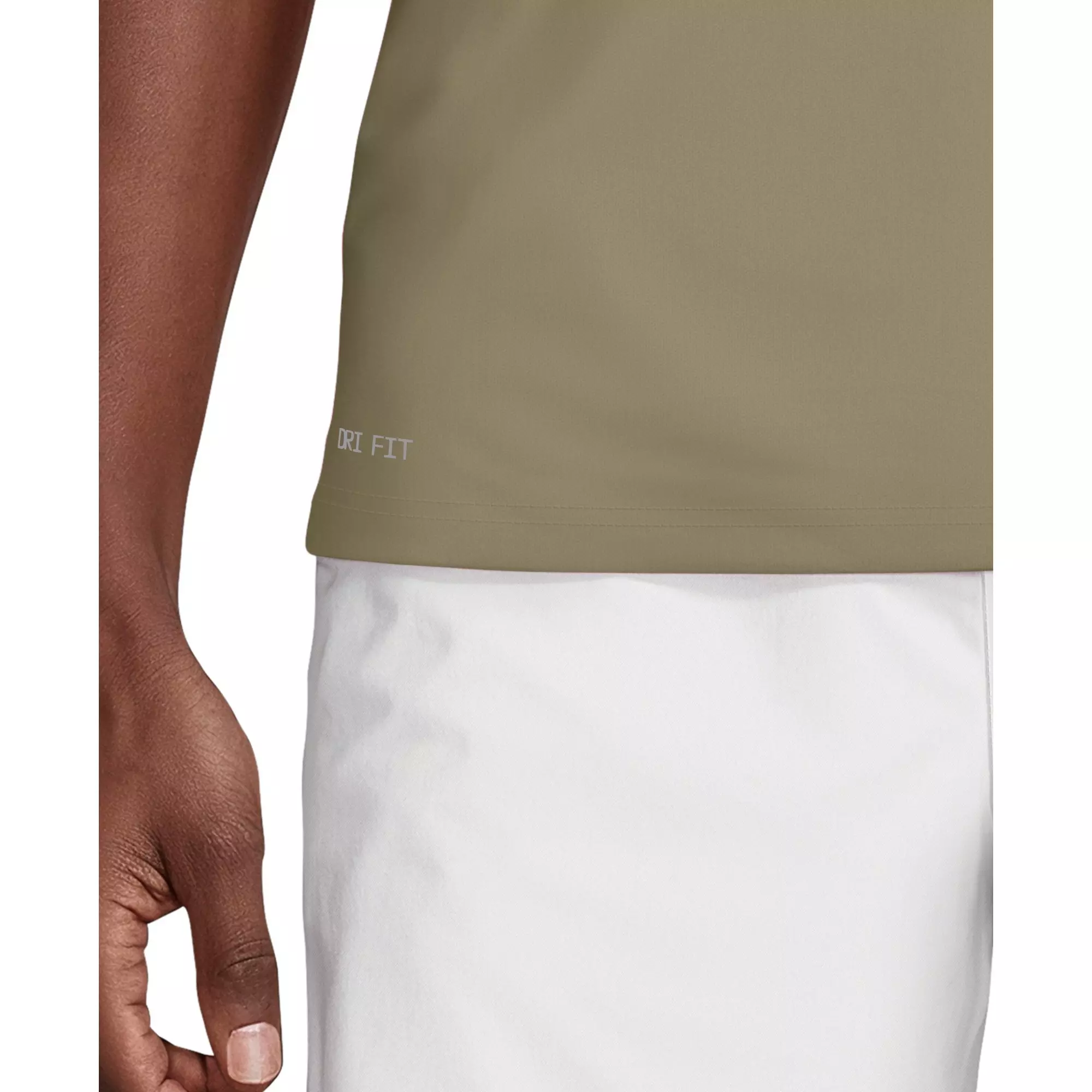 Nike Men's Swim Hydroguard Essential UV Dri-FIT Sleeveless Top - BEIGE