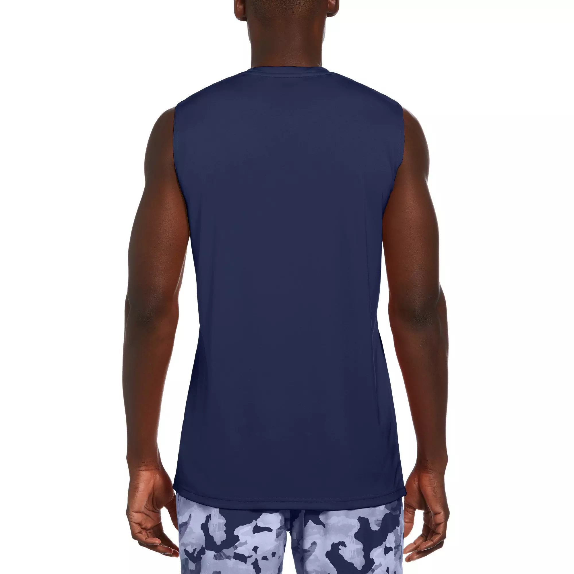 Nike Men's Swim Hydroguard Essential UV Dri-FIT Sleeveless Top - NAVY