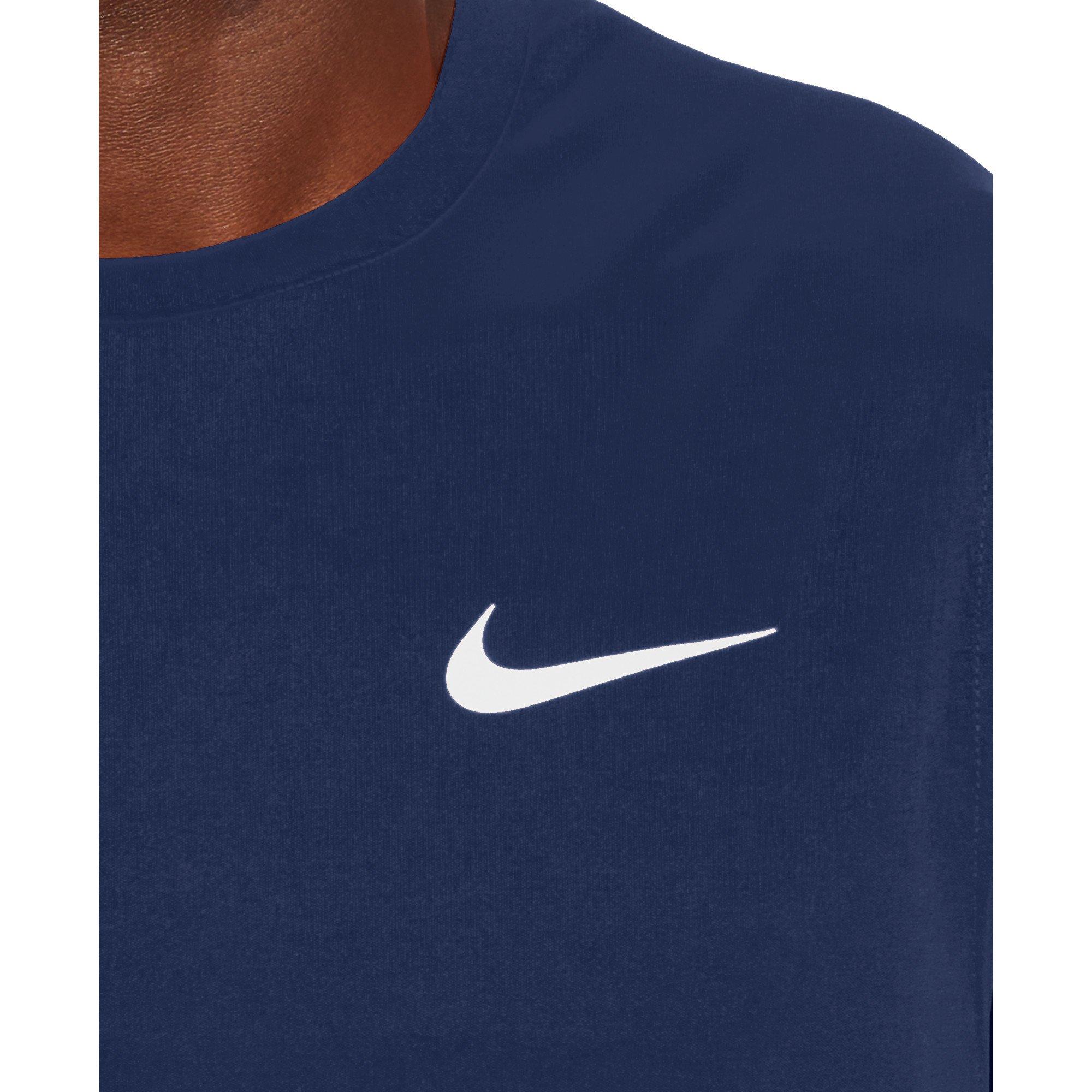 Nike Men's Swim Hydroguard Essential UV Dri-FIT Sleeveless Top - NAVY Thumbnail View 3