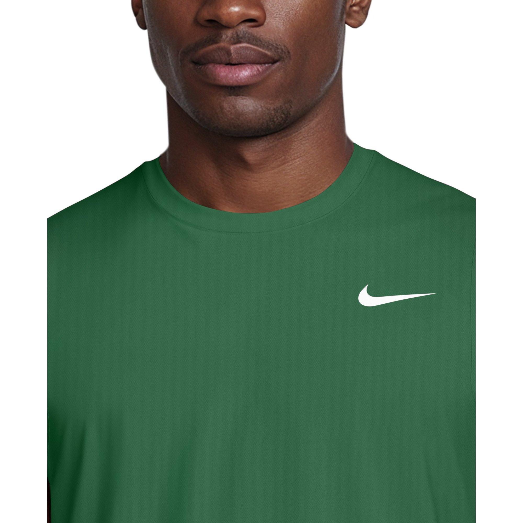 Nike Men's Swim Hydroguard Essential UV Dri-FIT Sleeveless Top - GREEN Thumbnail View 3