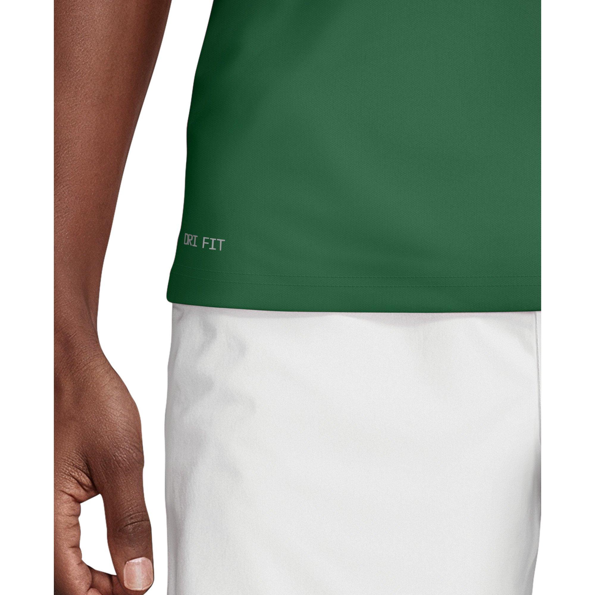 Nike Men's Swim Hydroguard Essential UV Dri-FIT Sleeveless Top - GREEN Thumbnail View 4