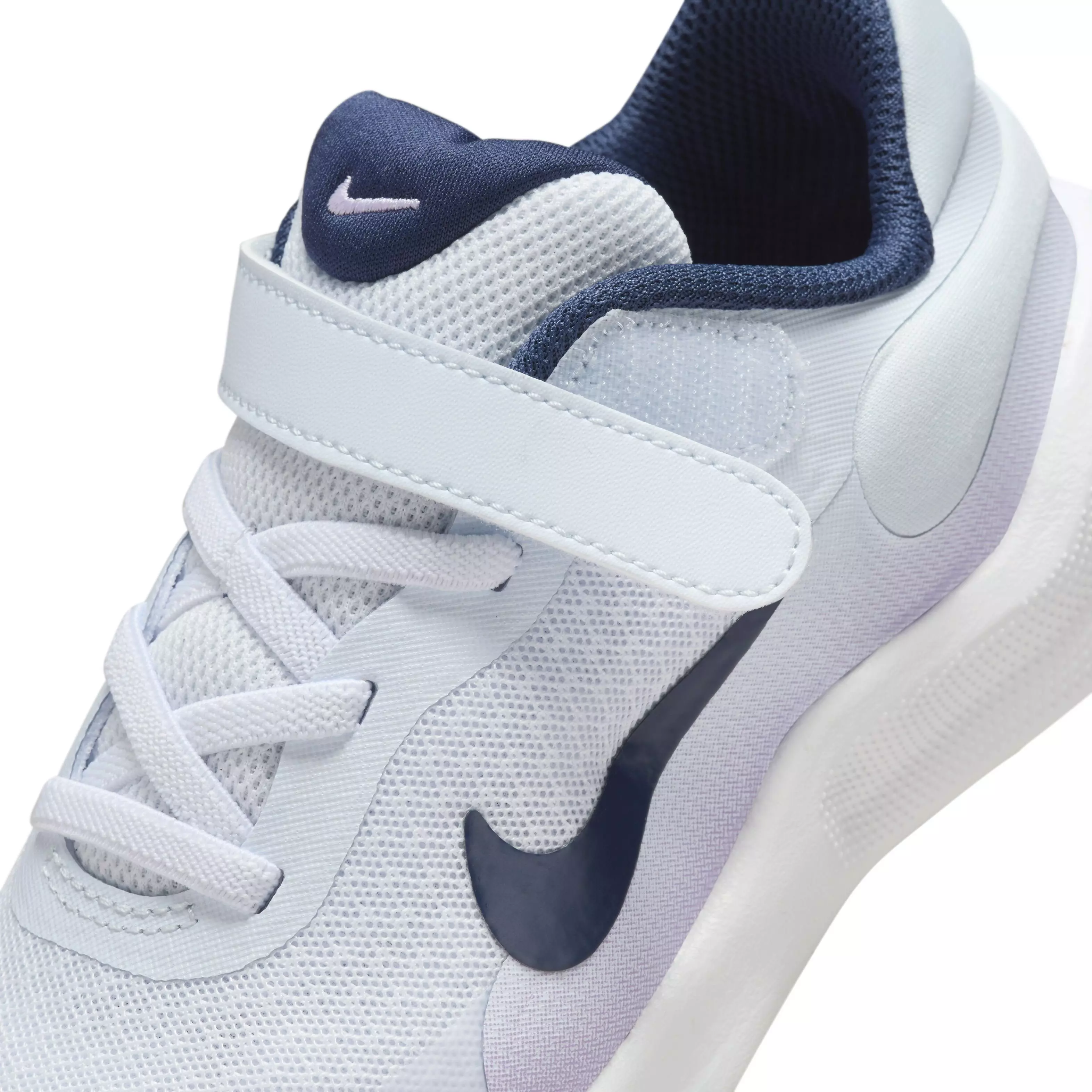 Nike Revolution 7 "Football Grey/Lilac Bloom/Lilac/Midnight Navy" Preschool Boys' Running Shoe - GREY/LILAC/LILAC/NAVY