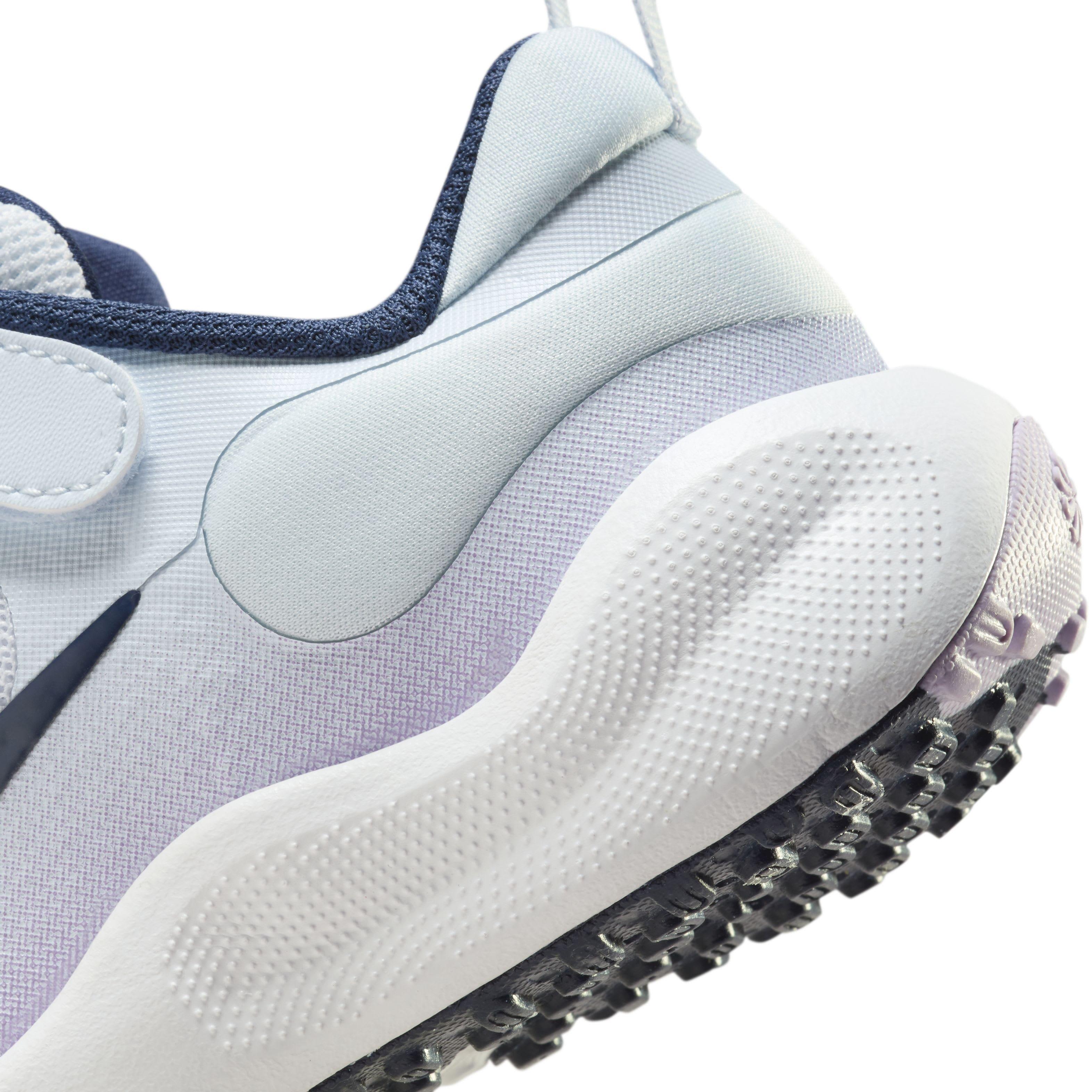 Nike Revolution 7 Preschool Boys' "Football Grey/Lilac Bloom/Lilac/Midnight Navy" Running Shoe