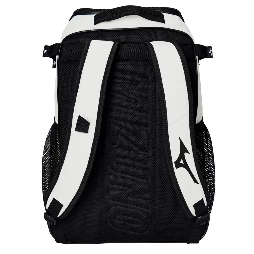 Mizuno Organizer 23 Baseball Backpack - WHITE