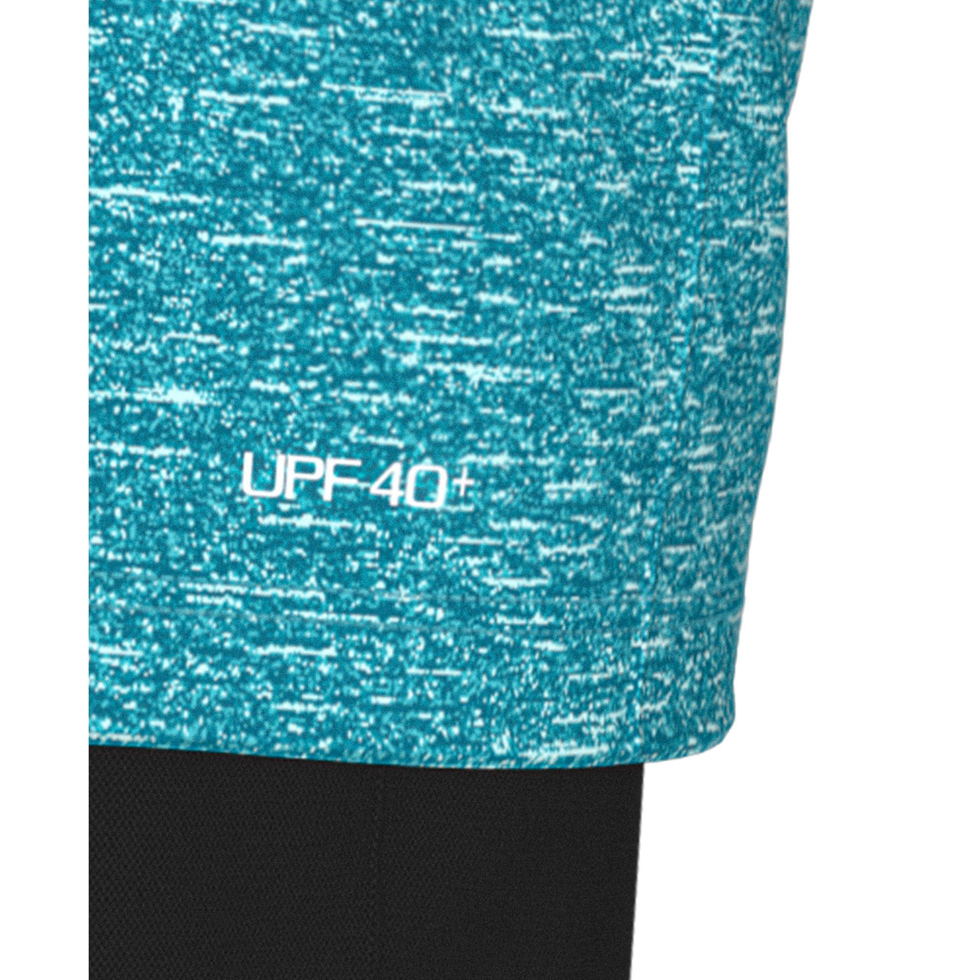 Nike Men's Swim Sleeveless Heather Hydroguard - TEAL Thumbnail View 4