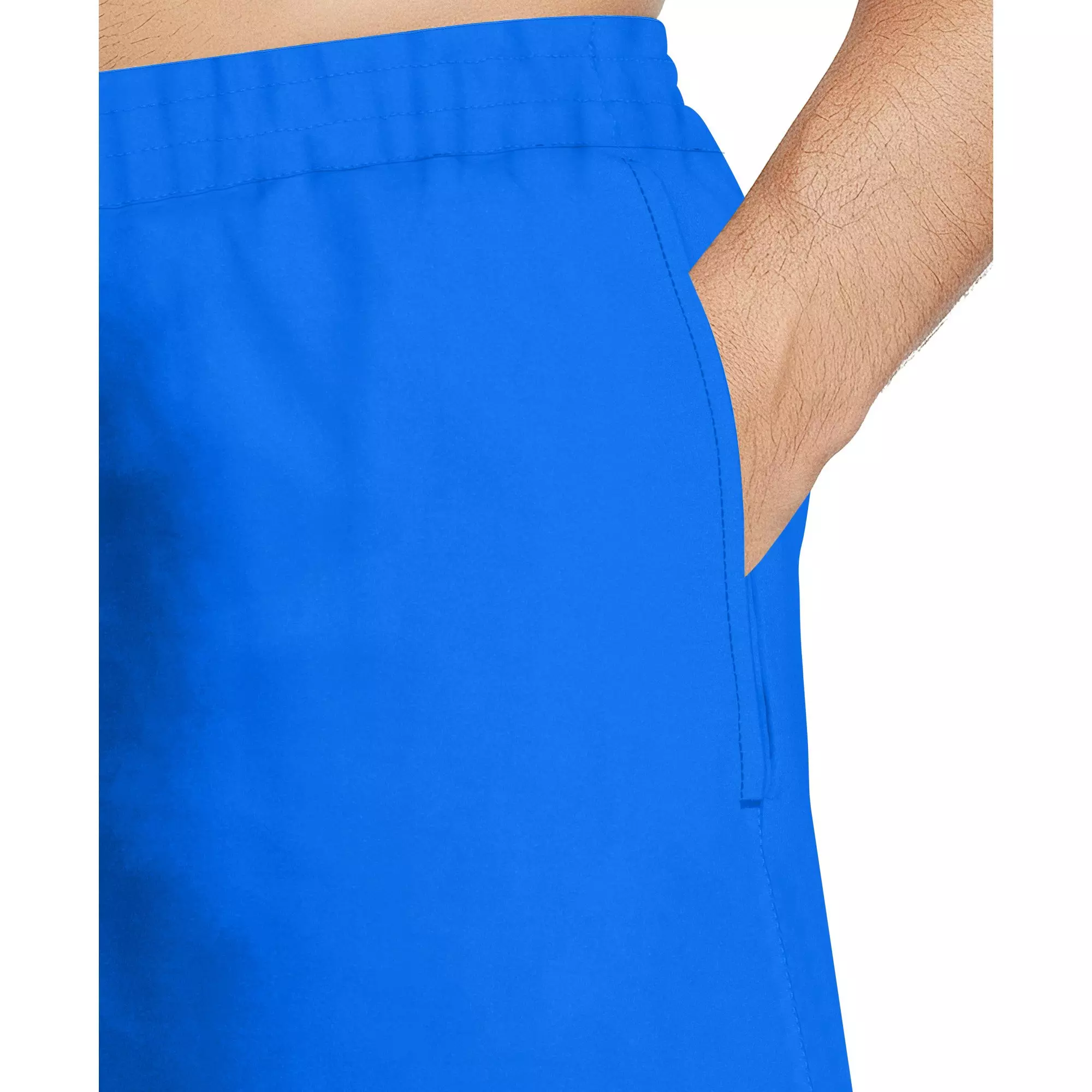 Nike Men's Swim Split 5" Brief-Lined Volley Swim Shorts - BLUE/PINK