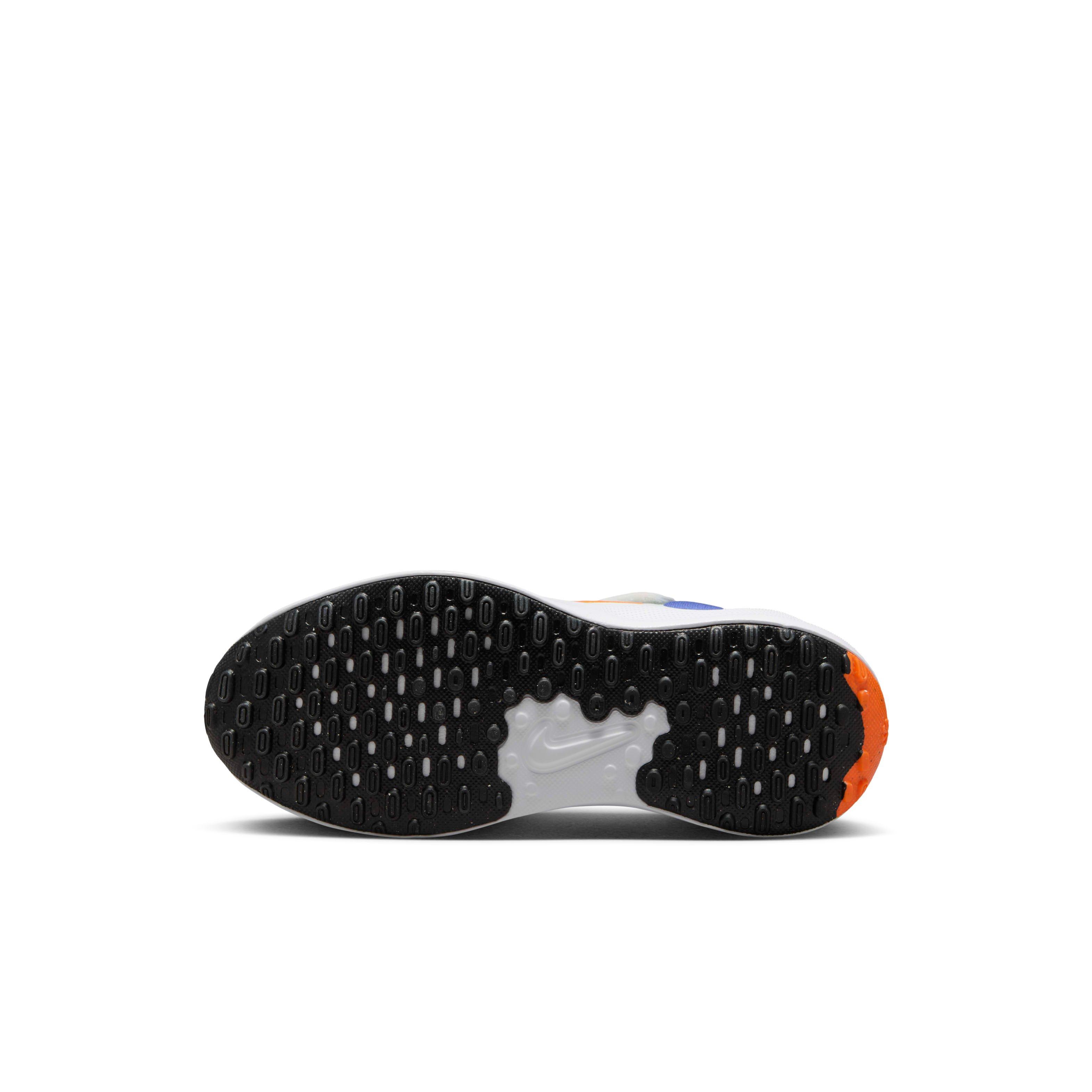Nike Revolution 7 Preschool Boys' "White/Astronomy Blue/Total Orange/Team Orange" Running Shoe