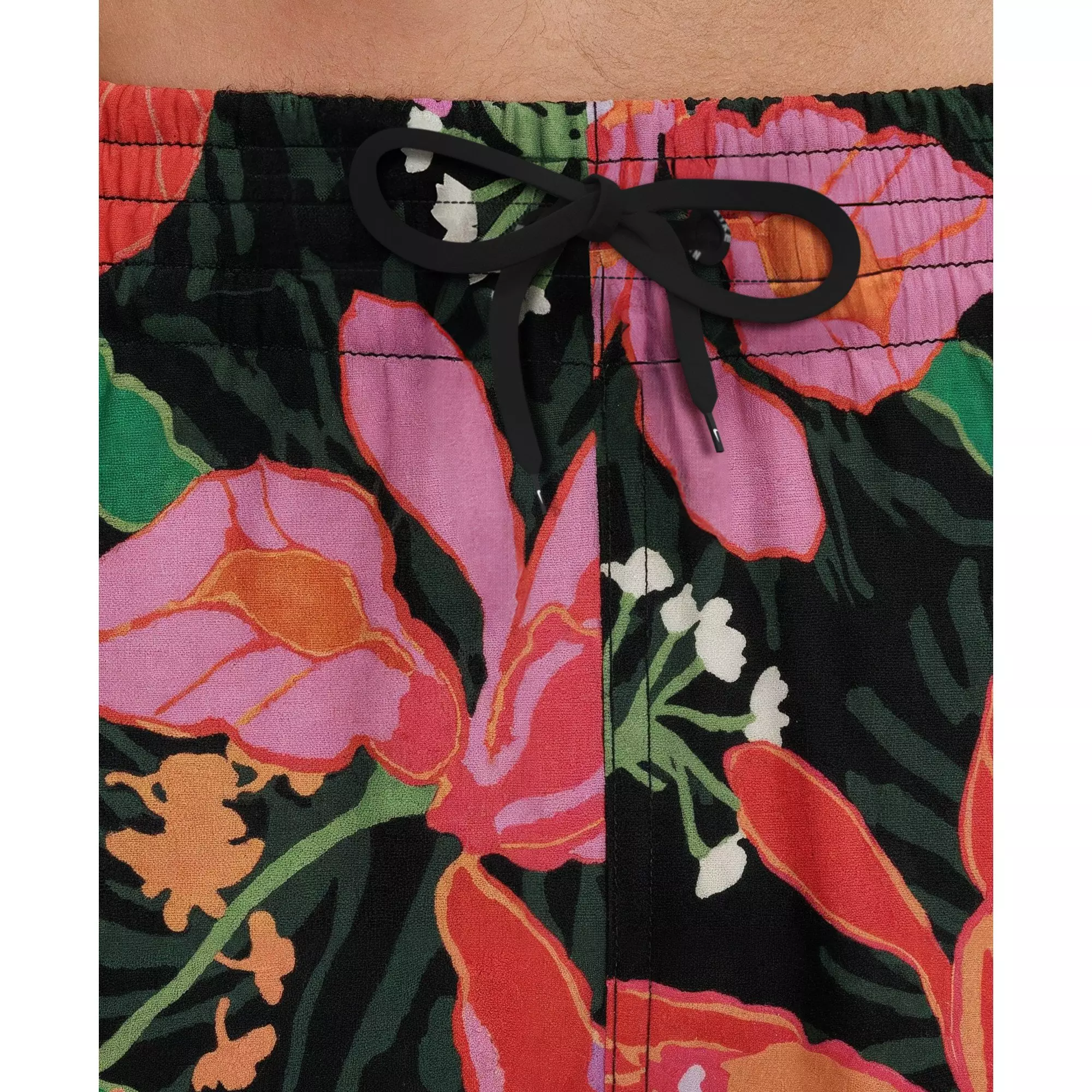 Nike Men's Swim Breaker Brief-Lined 5" Volley Swim Shorts - BLACK