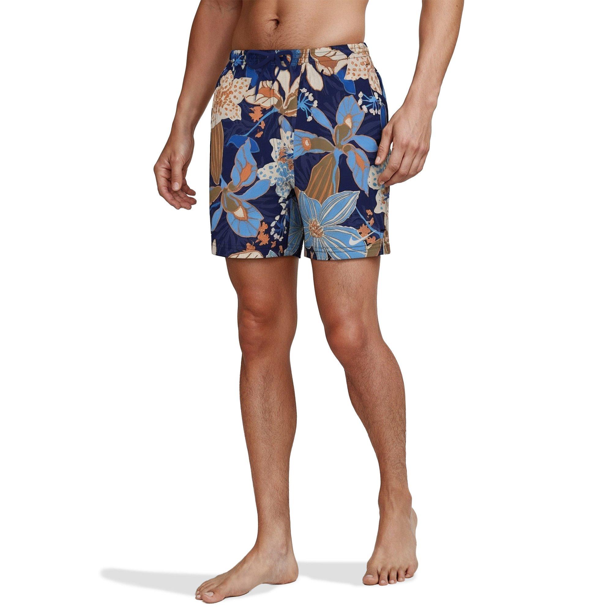 Nike Men's Swim Breaker Brief-Lined 5" Volley Swim Shorts - NAVY Thumbnail View 3