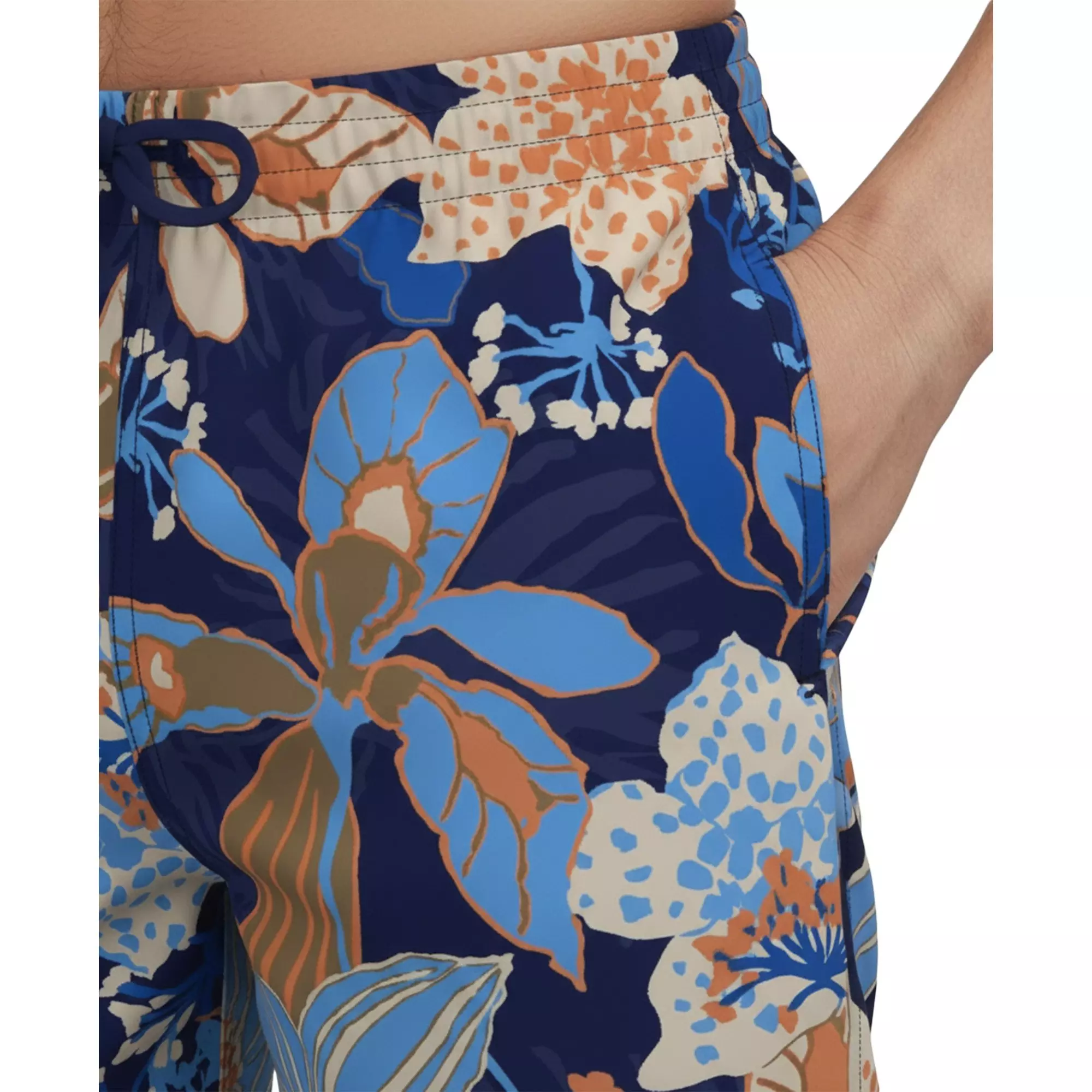 Nike Men's Swim Breaker Brief-Lined 5" Volley Swim Shorts - NAVY