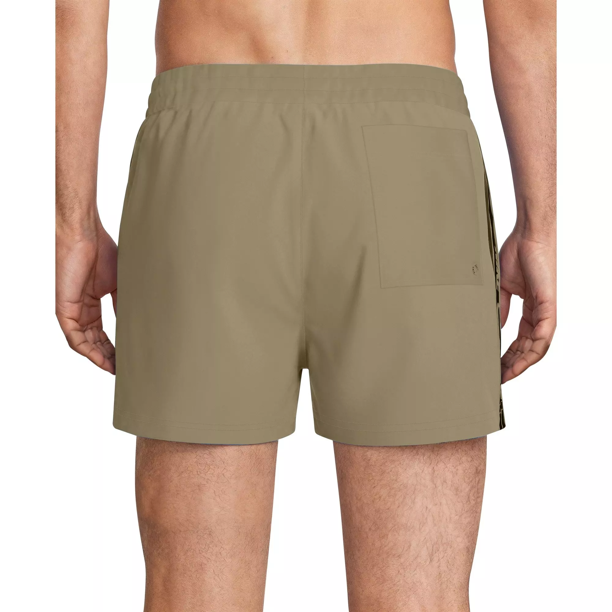 Nike Men's Swim Breaker 5" Brief-Lined Volley Swim Shorts - BEIGE