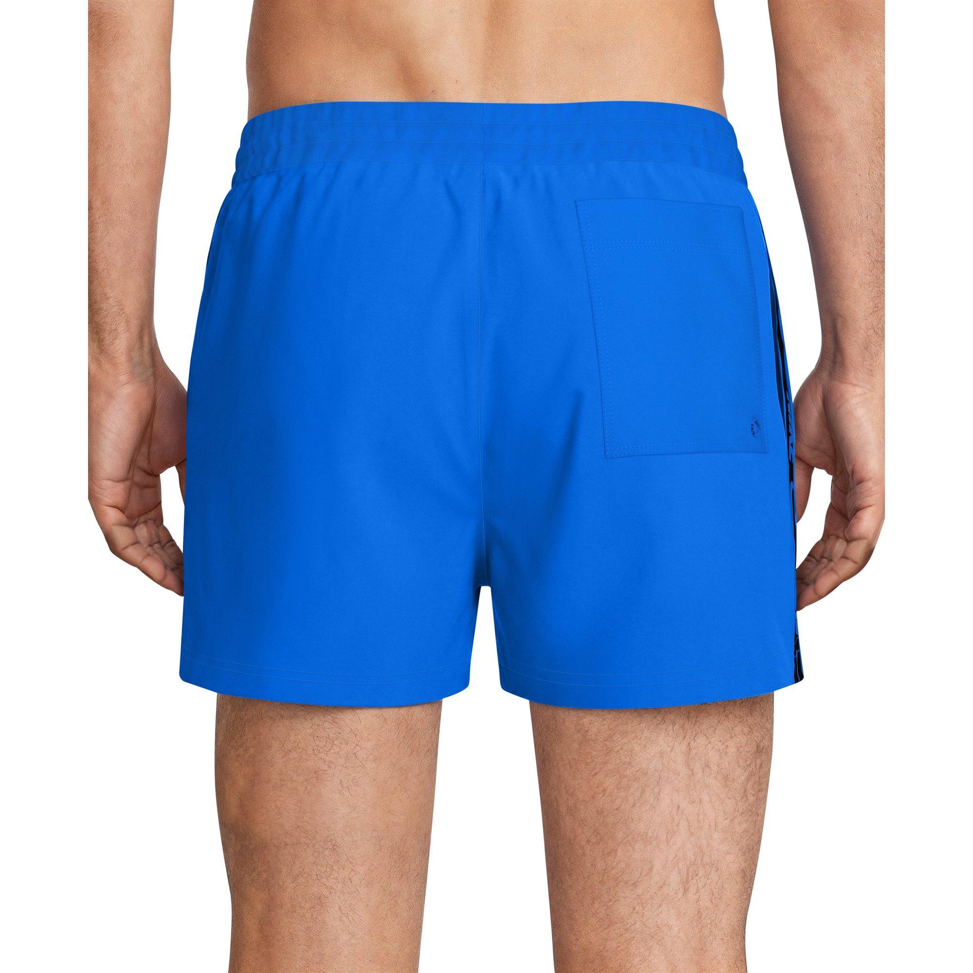 Nike Men's Swim Breaker 5" Brief-Lined Volley Swim Shorts - BLUE Thumbnail View 2