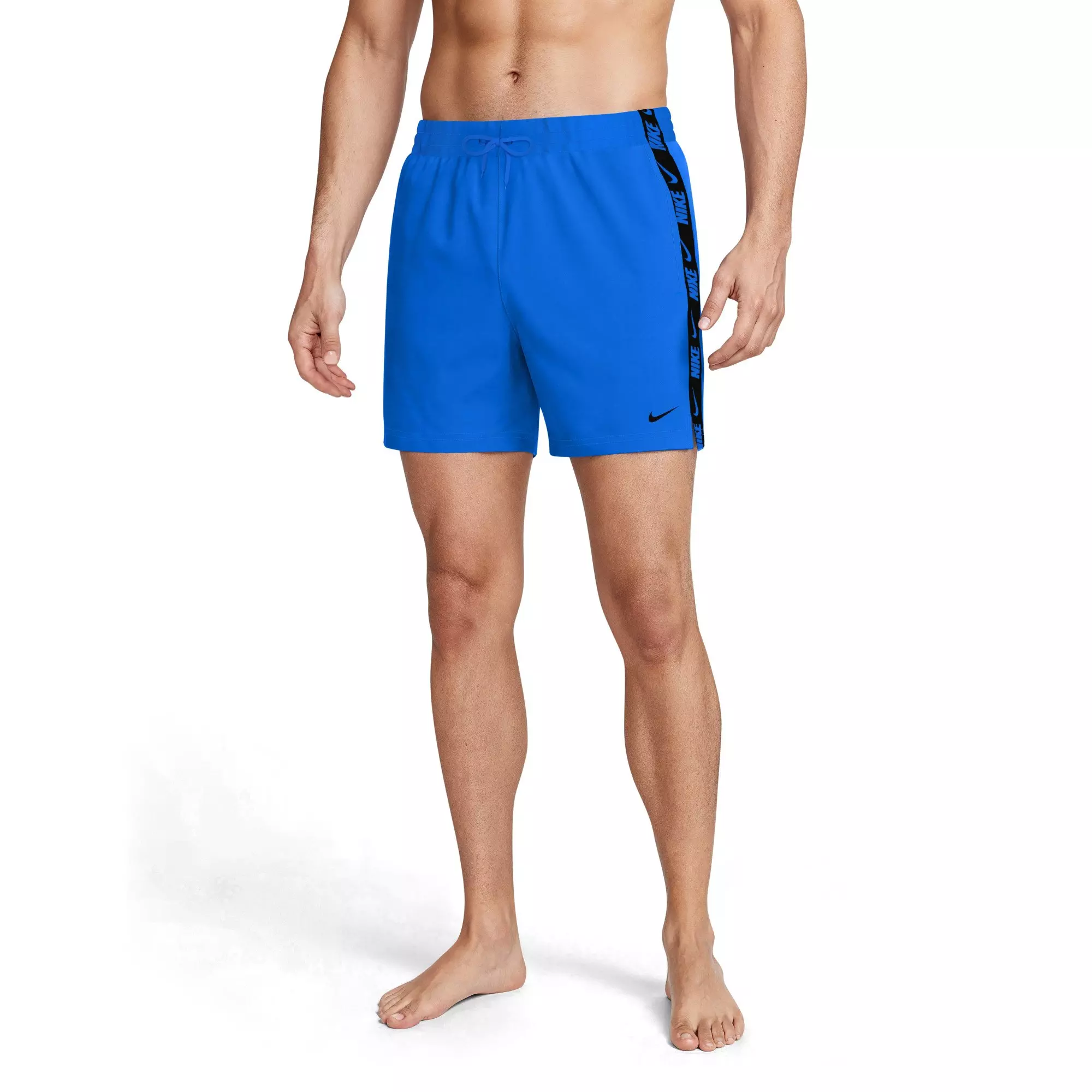 Nike Men's Swim Breaker 5" Brief-Lined Volley Swim Shorts - BLUE