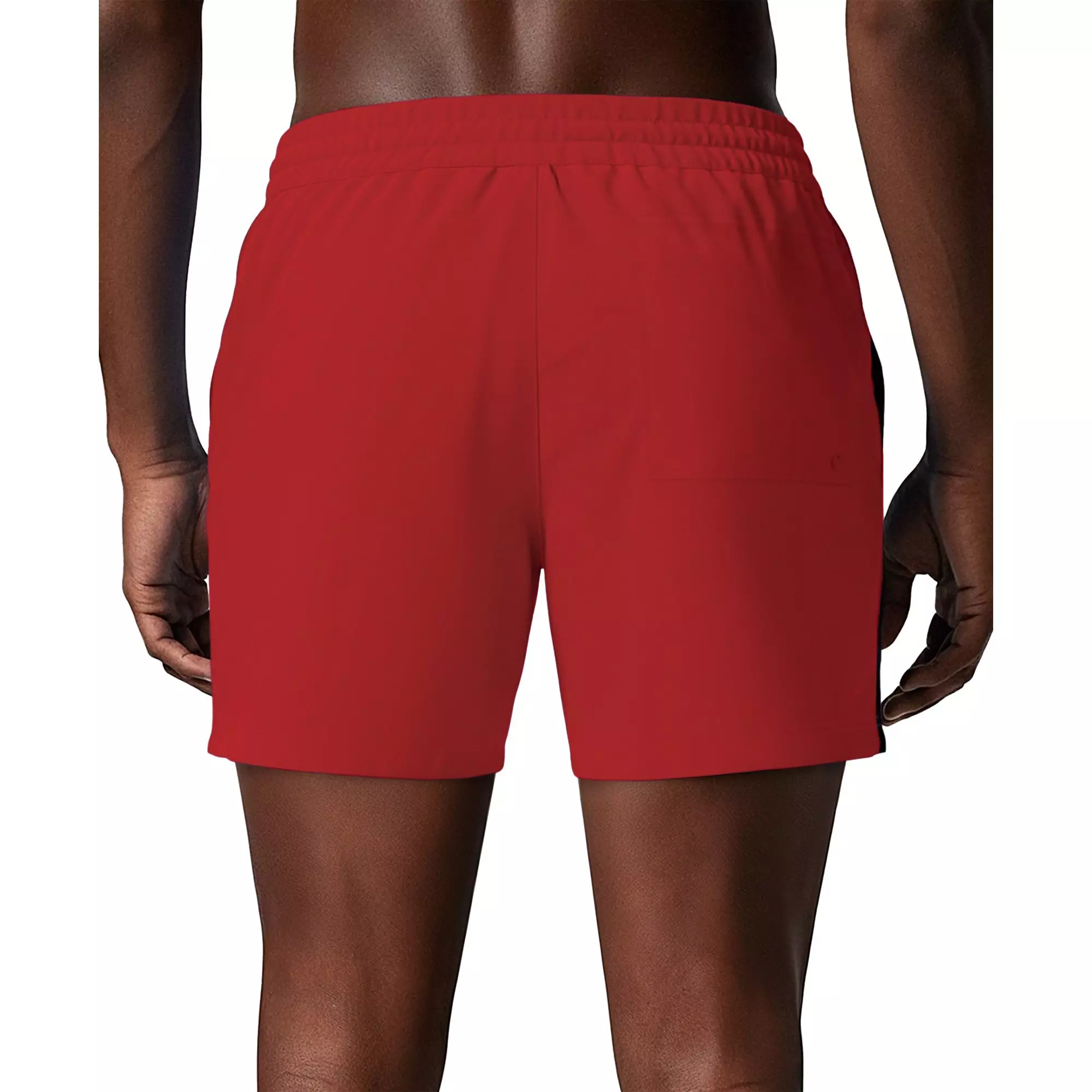 Nike Men's Swim Breaker 5" Brief-Lined Volley Swim Shorts - RED