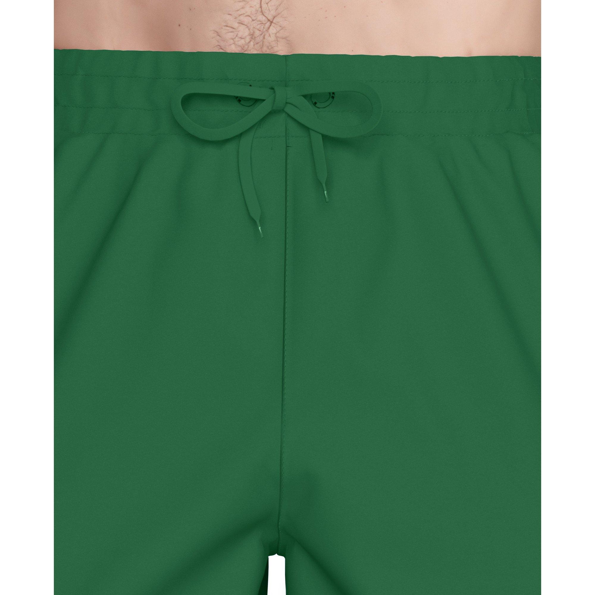 Nike Men's Swim Breaker 5" Brief-Lined Volley Swim Shorts - GREEN Thumbnail View 3