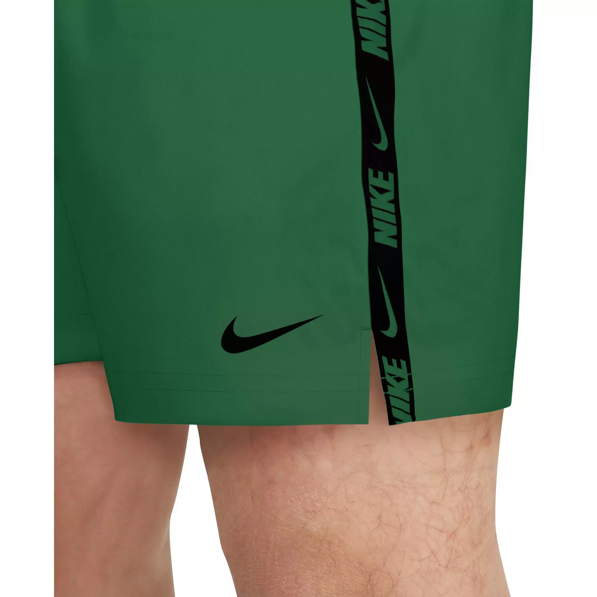 Nike Men's Swim Breaker 5" Brief-Lined Volley Swim Shorts - GREEN