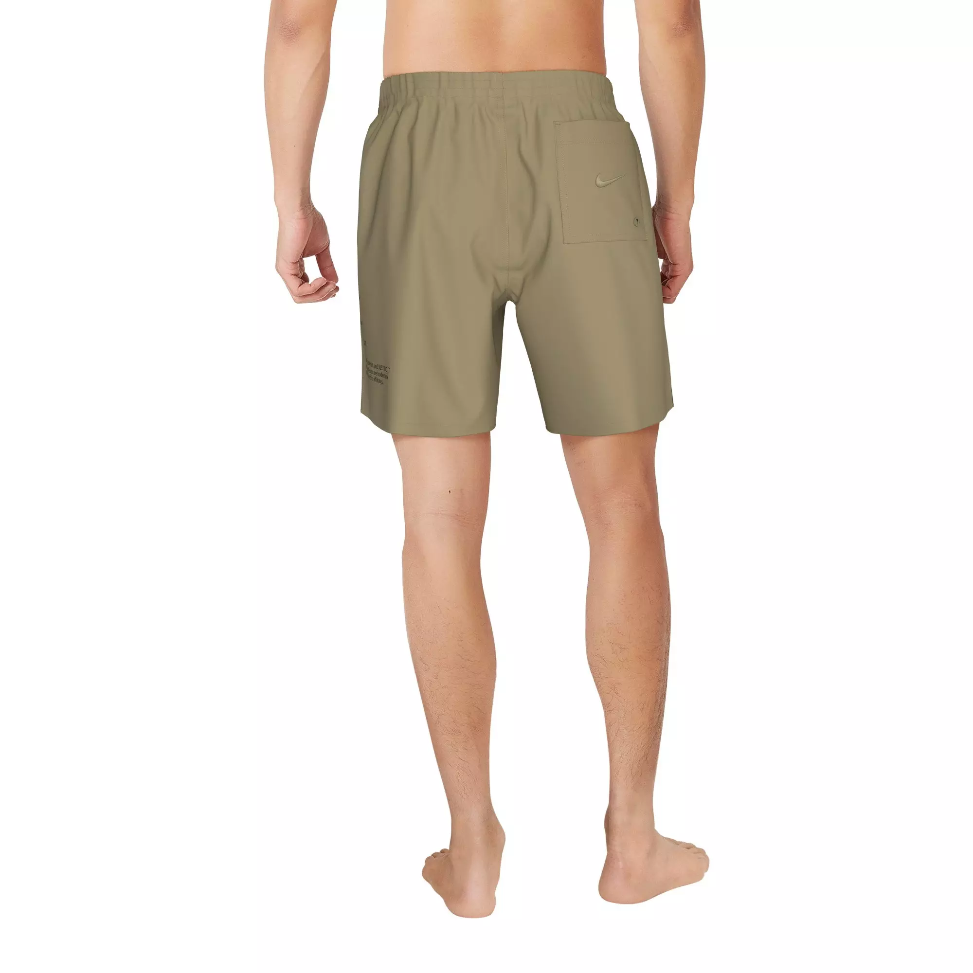 Nike Men's Swim Breaker 7" Fully Lined Volley Swim Shorts - BEIGE