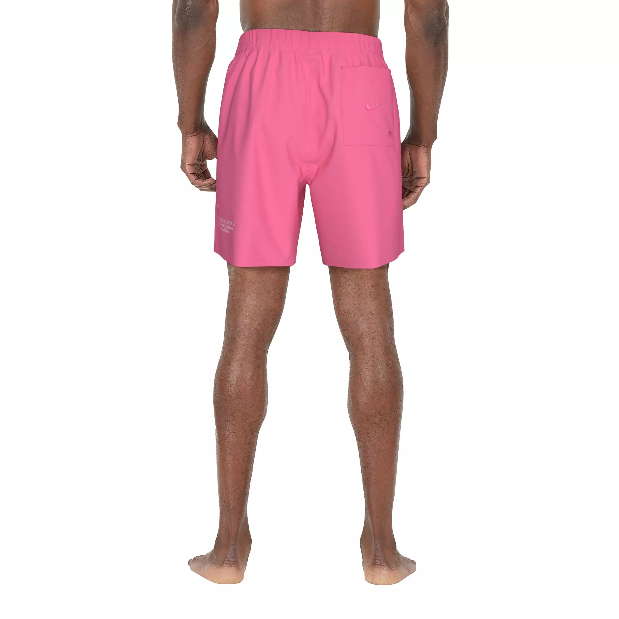 Nike Men's Swim Breaker 7" Fully Lined Volley Swim Shorts - PINK