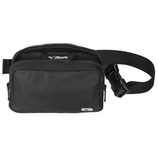Mizuno Runbird Belt Bag - BLACK