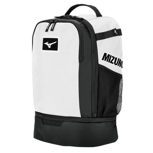 Mizuno Crossover Baseball Backpack 25 - WHITE/BLACK Thumbnail View 1