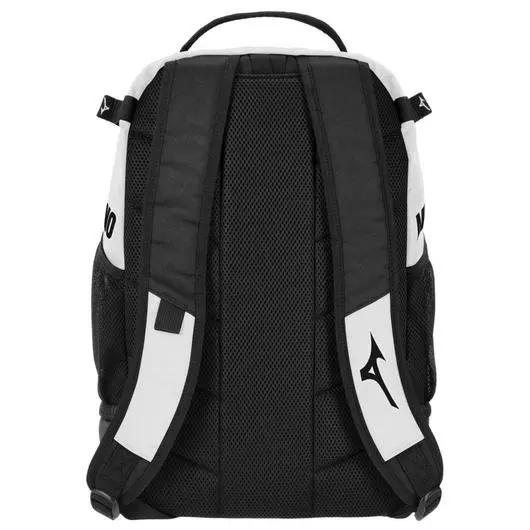 Mizuno Crossover Baseball Backpack 25 - WHITE/BLACK