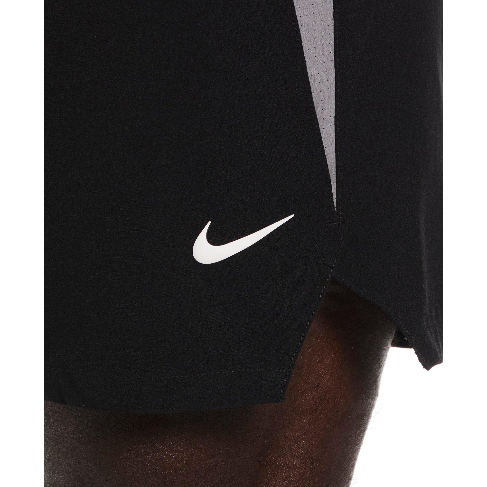 Nike Men's Swim Contend Essential 7" Brief-Lined Volley Swim Shorts - BLACK Thumbnail View 6