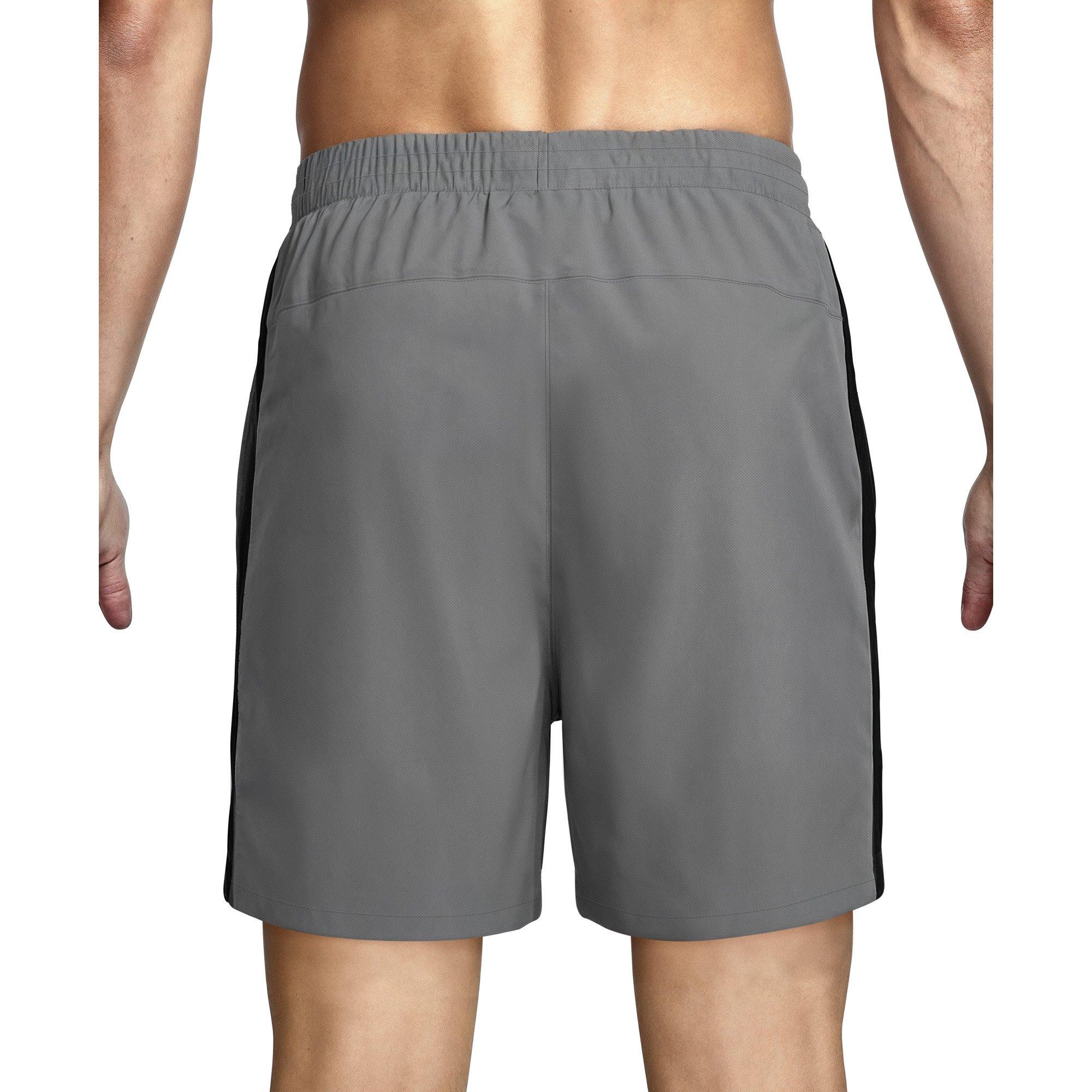 Nike Men's Swim Contend Essential 7" Brief-Lined Volley Swim Shorts - GREY Thumbnail View 2