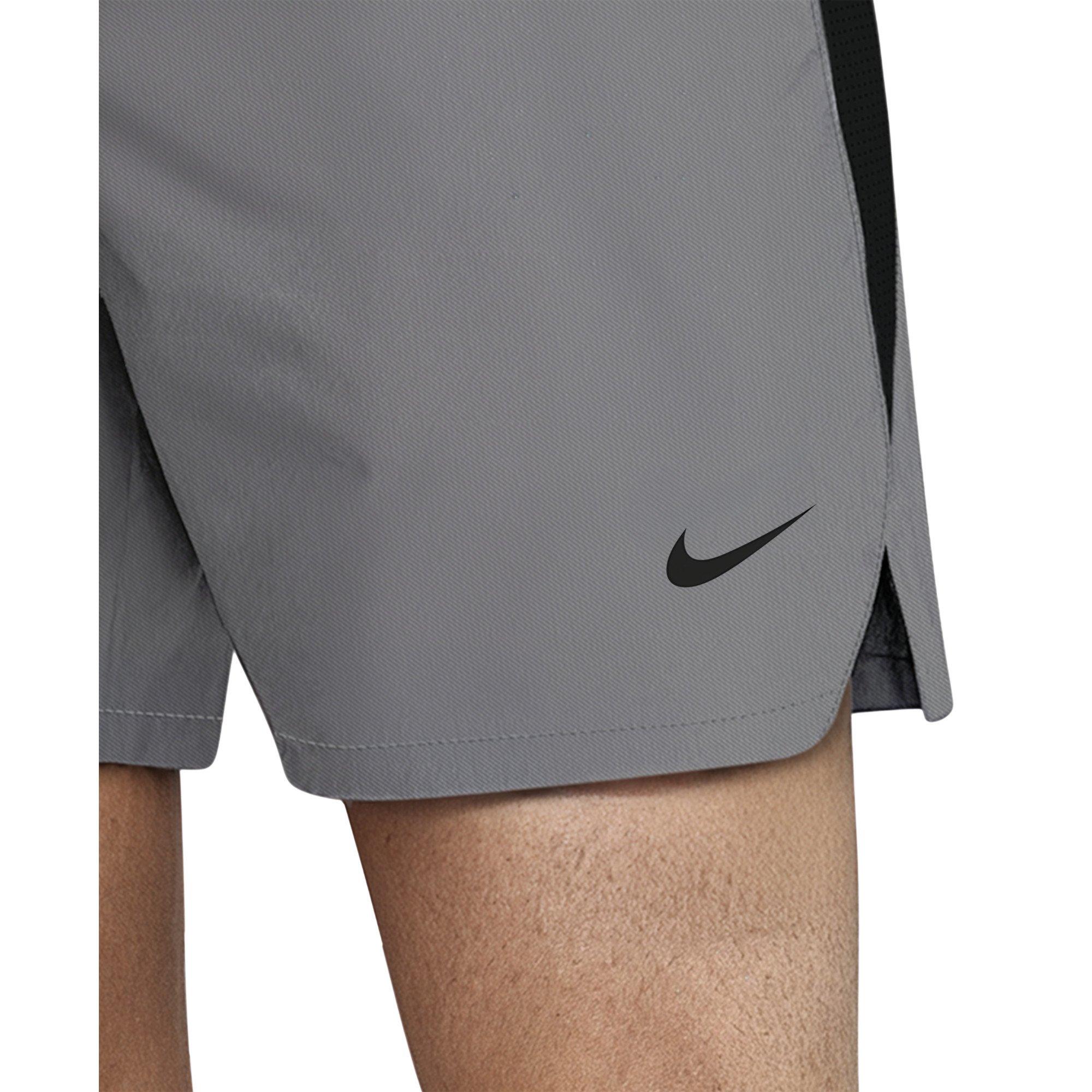 Nike Men's Swim Contend Essential 7" Brief-Lined Volley Swim Shorts - GREY Thumbnail View 6