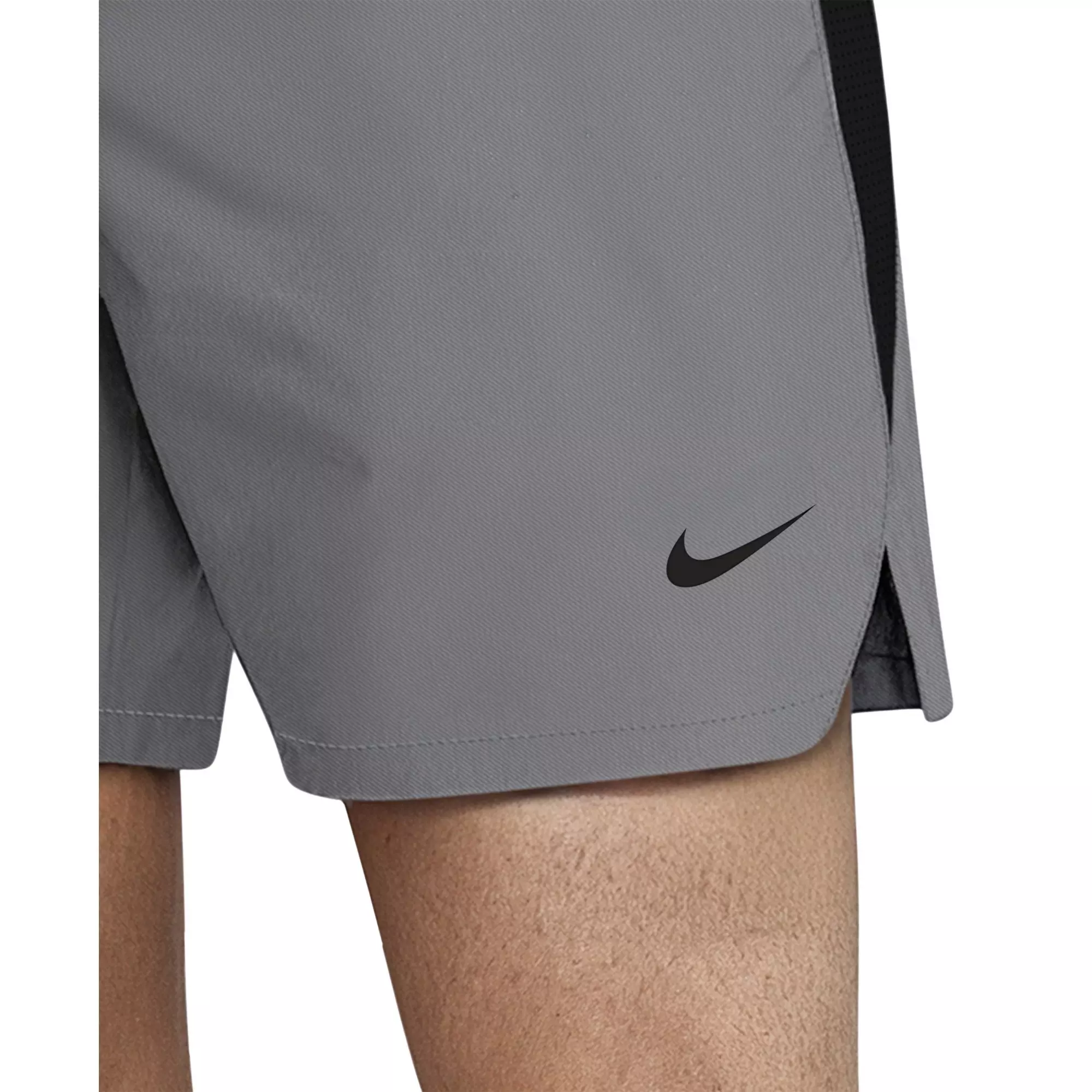 Nike Men's Swim Contend Essential 7" Brief-Lined Volley Swim Shorts - GREY